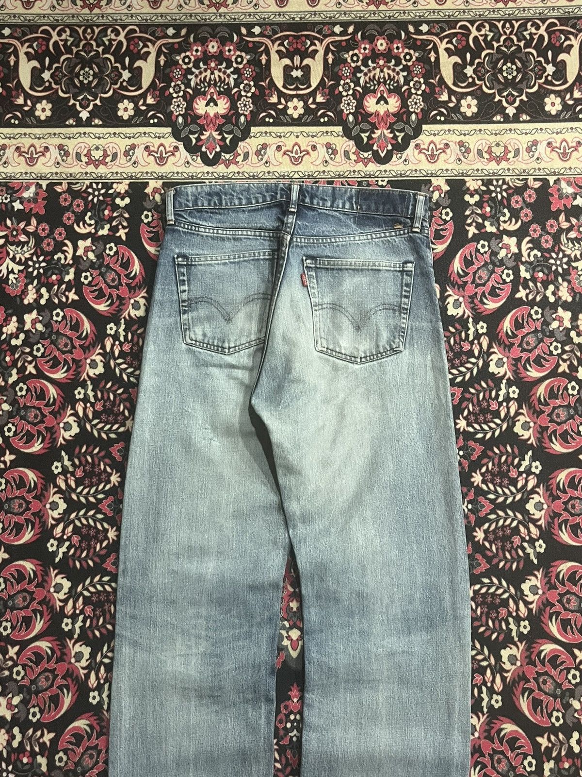 Levi's Vintage Y2K Levi’s 509 Blue Faded Washed Distressed Jeans Size US 32 / EU 48 - 6 Thumbnail