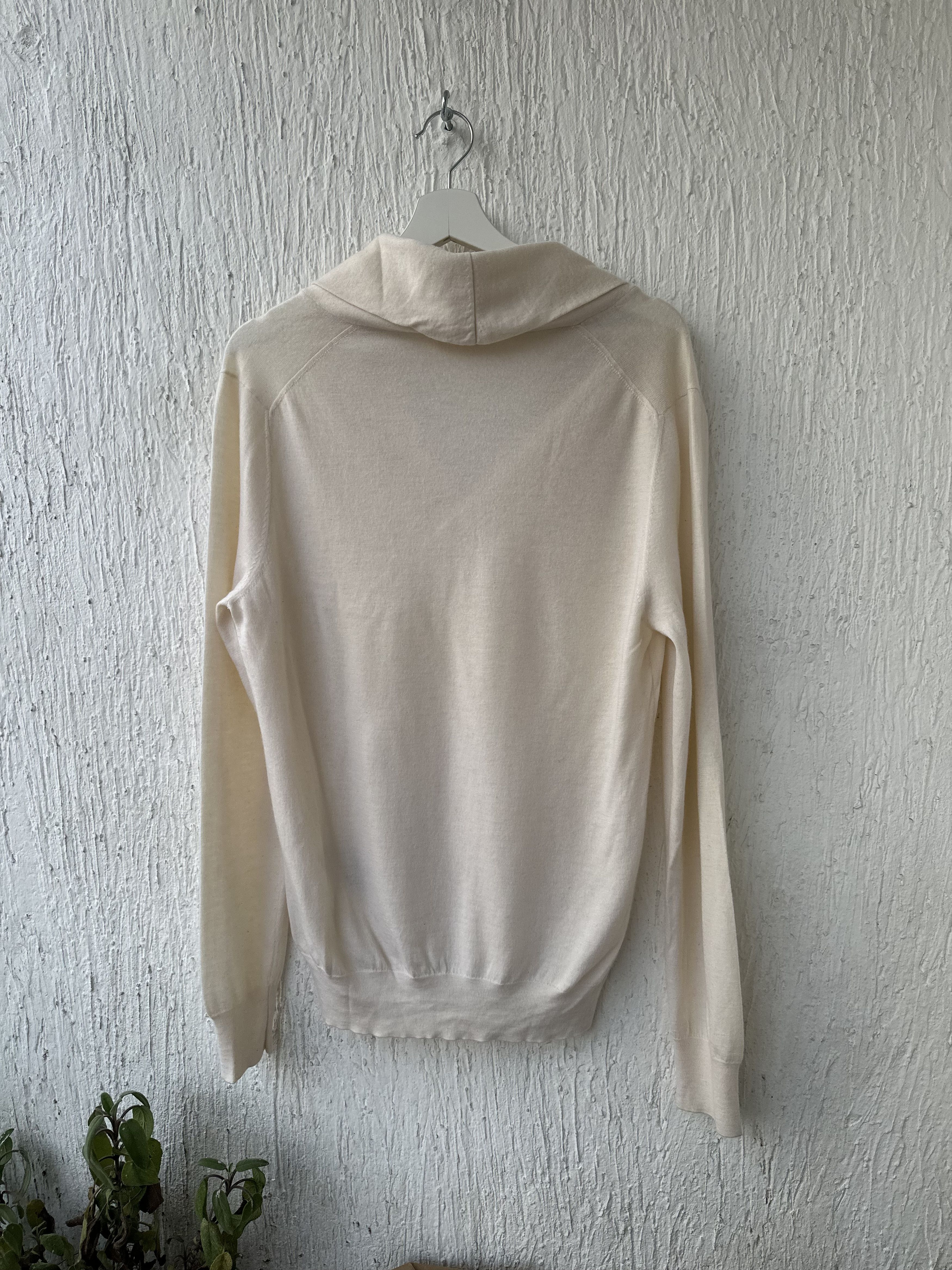 Alexander McQueen cashmere shawl collar sweater Size US L / EU 52-54 / 3 - 4 Thumbnail