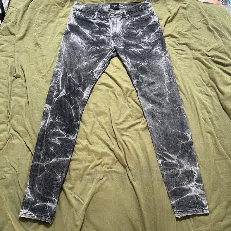 Fear of God Fear of God 5th Black Water Ripple Pants Size US 34 / EU 50 - 1 Thumbnail