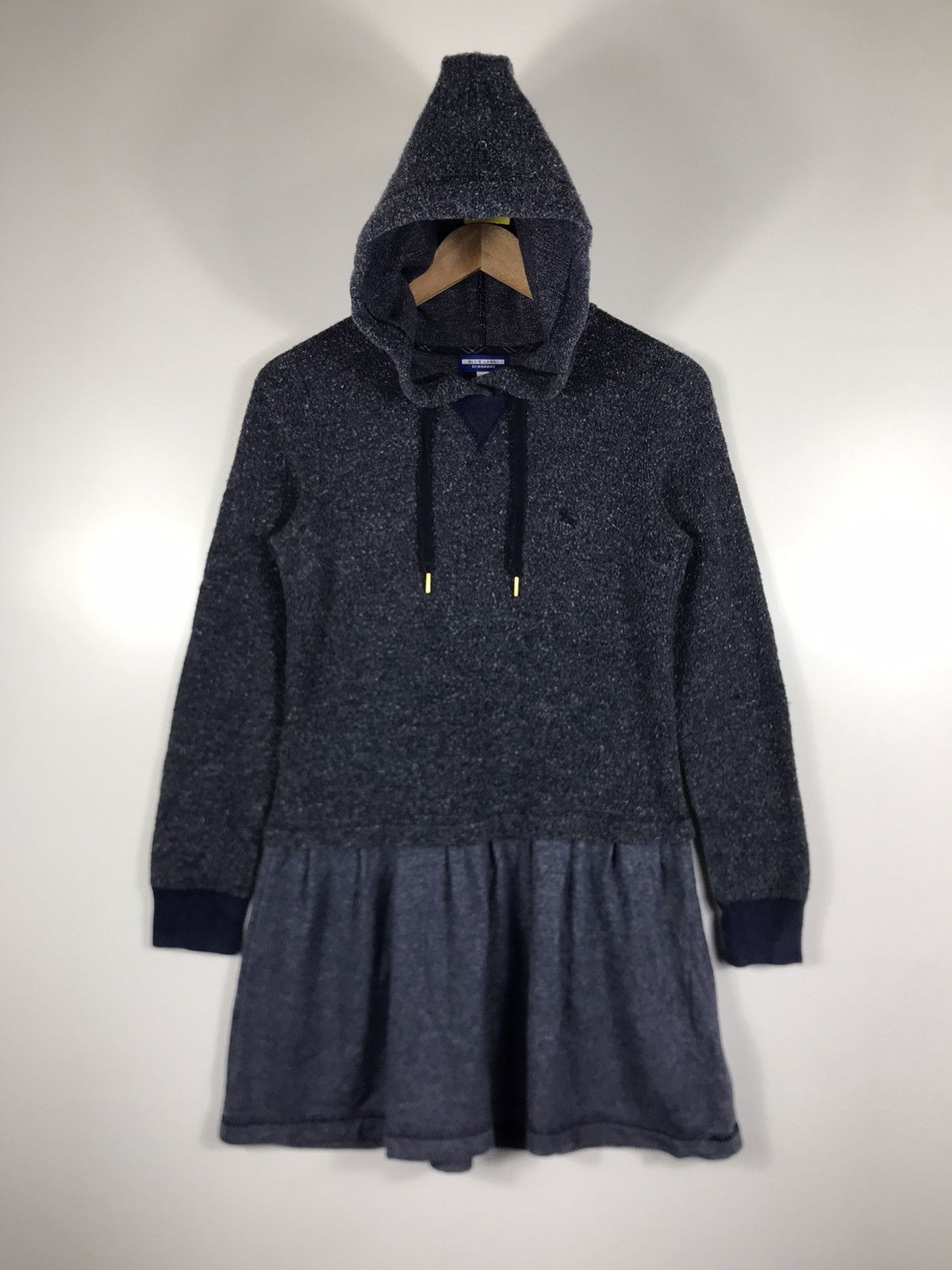 Burberry 🌟Burberry Blue Label Hooded Sweatshirt Dresses Size XS / US 0-2 / IT 36-38 - 1 Thumbnail