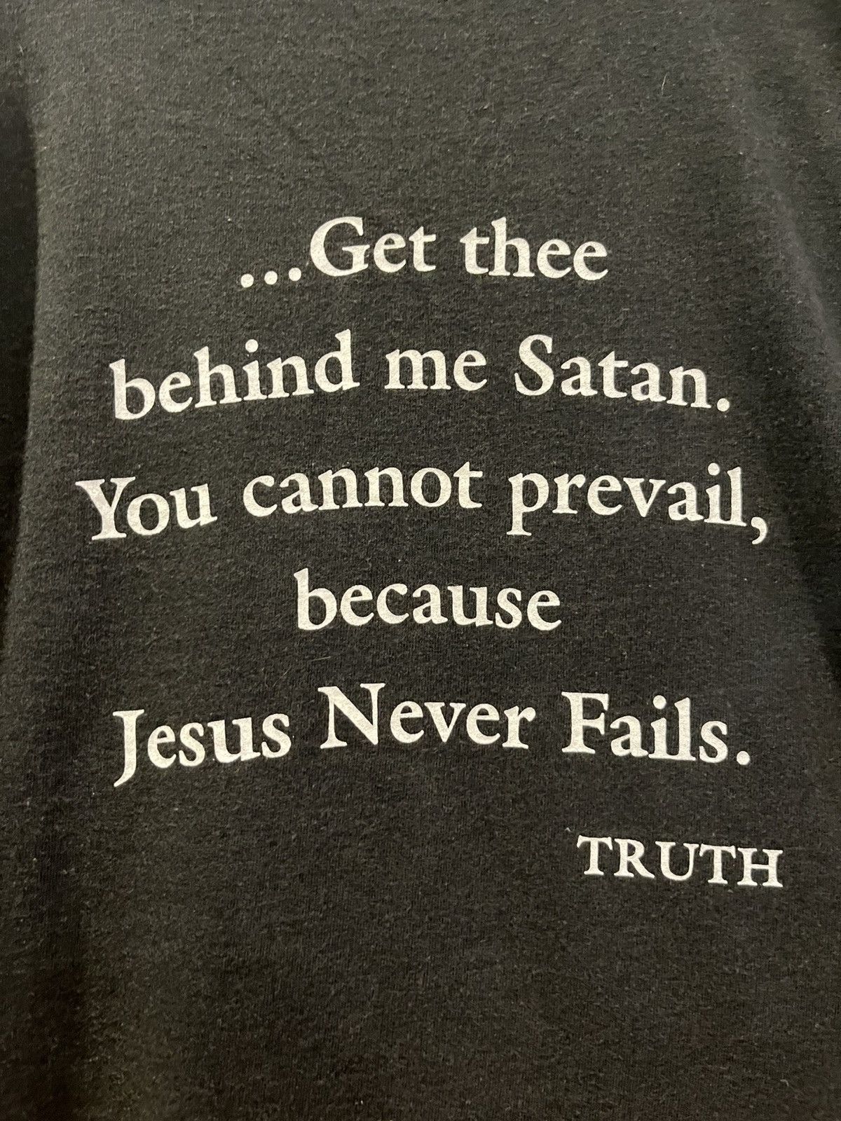 Other Vintage 90s Jesus Never Fails T-Shirt Size US XXL / EU 58 / 5 - 7 Thumbnail
