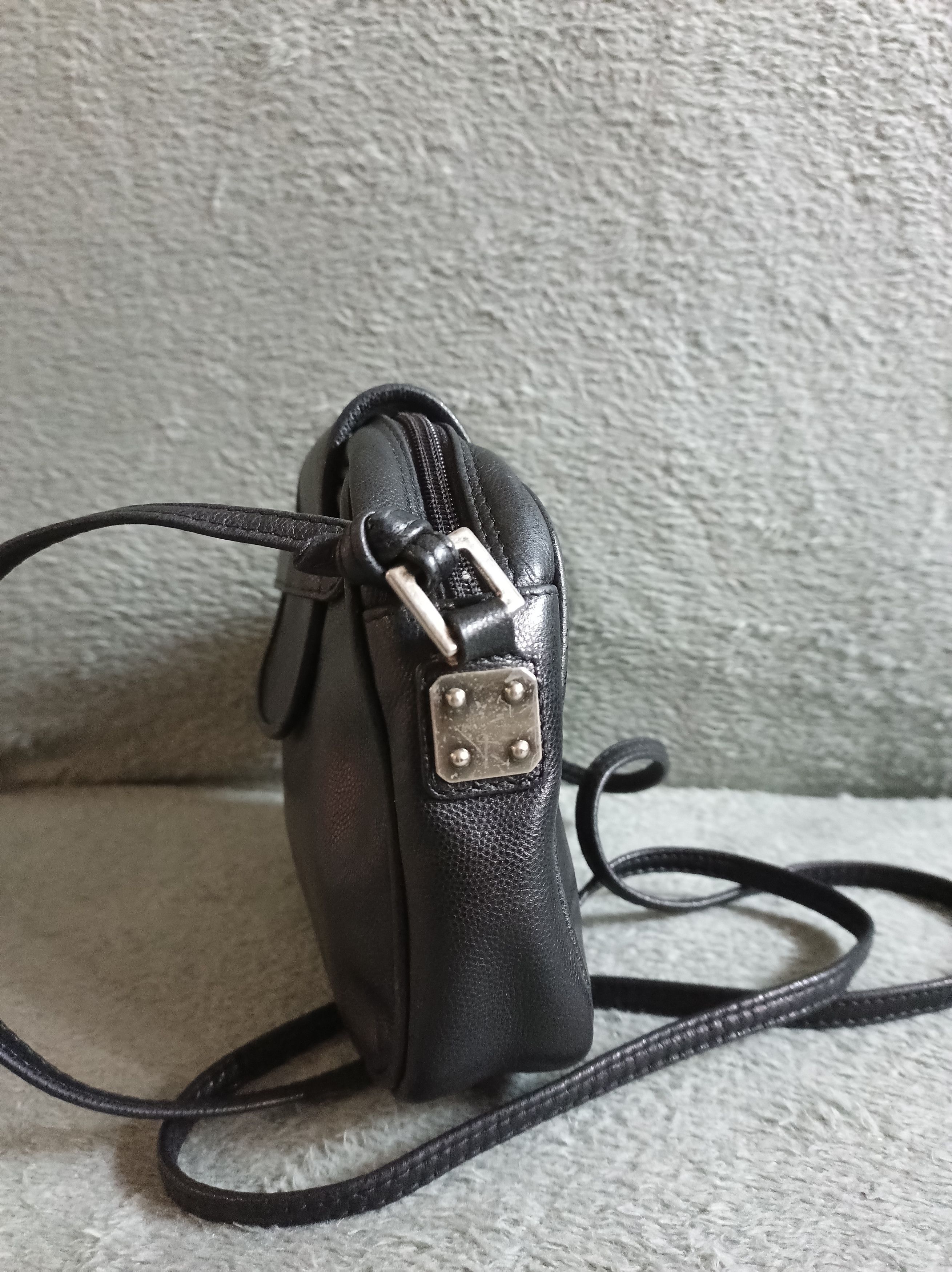 Bally BALLY Black Leather Small Crossbody Shoulder Bag Size ONE SIZE - 4 Thumbnail