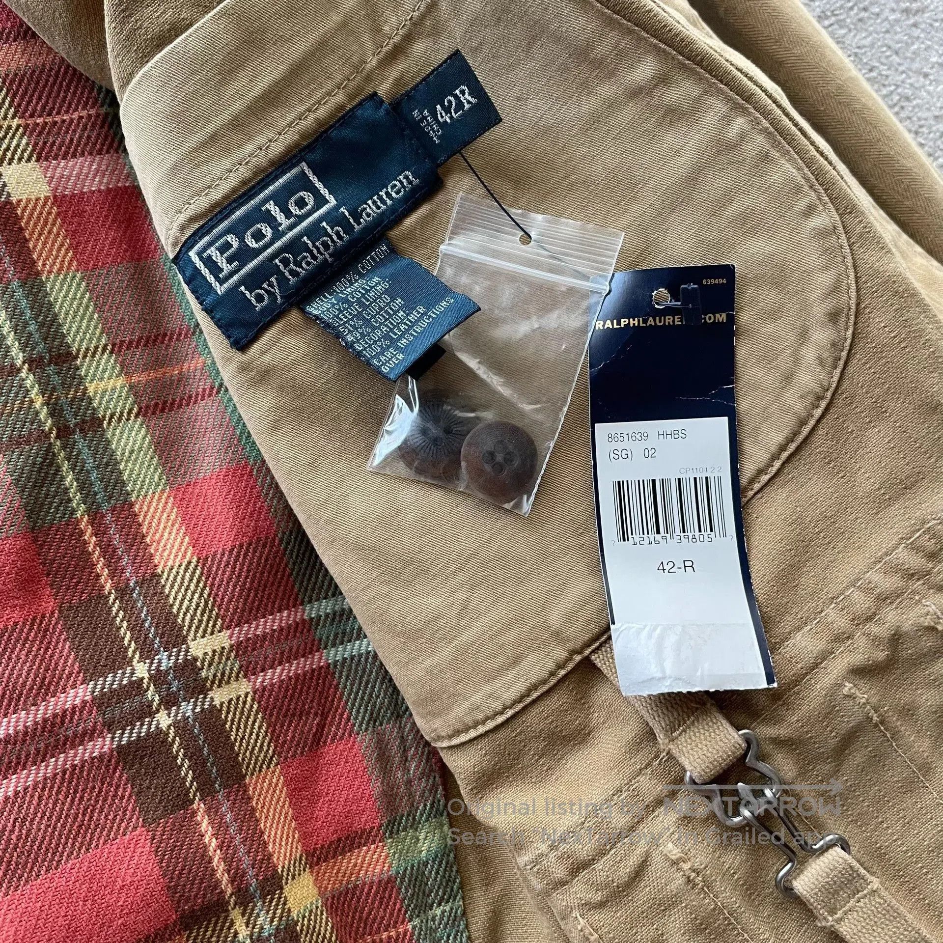 Ralph Lauren Blue Label Ralph Lauren Safari Jacket. Size US XS / EU 42 / 0 - 6 Thumbnail