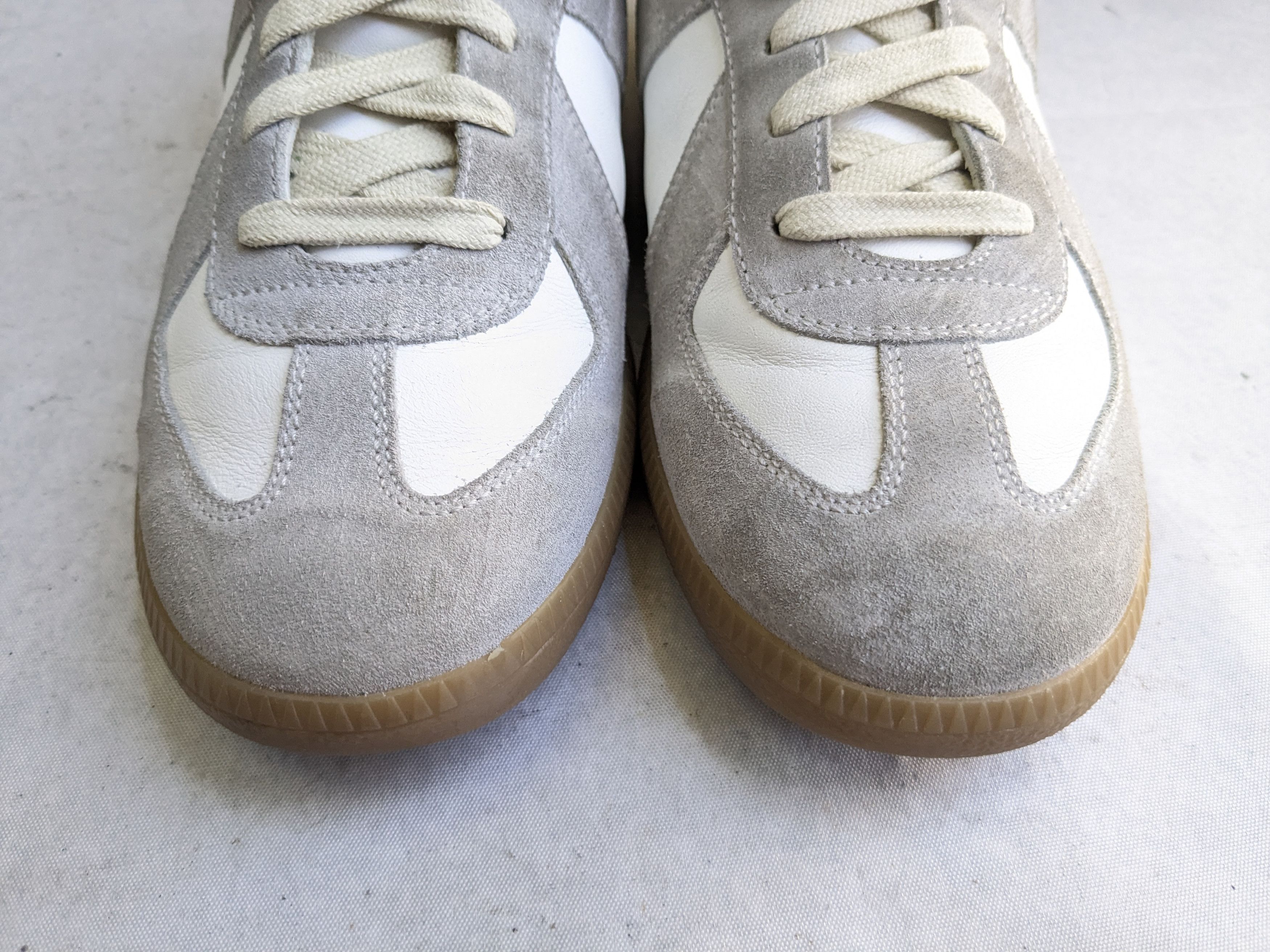 Maison Margiela Maison Margiela Replica GAT White Gray 8 41 Low Tops Gum Size US 8 / EU 41 - 3 Thumbnail