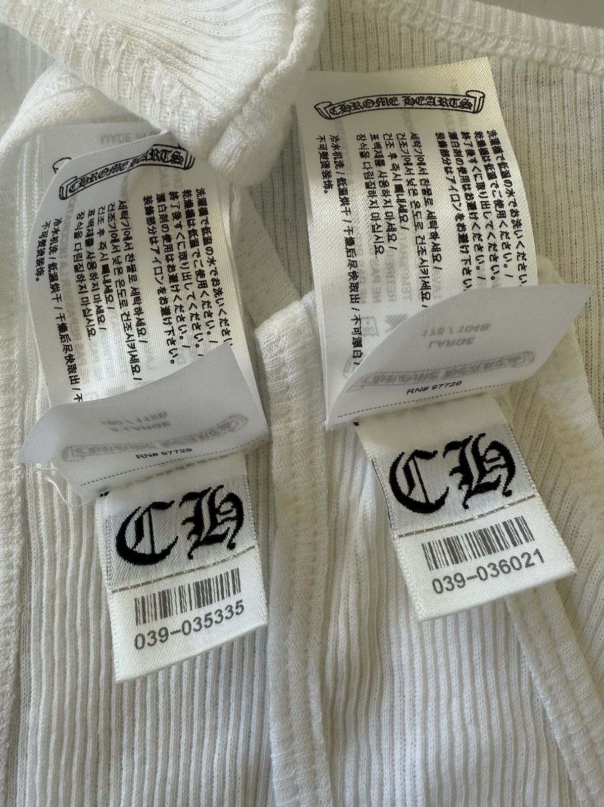 Chrome Hearts Chrome Hearts T-Bar Rib Tank Top Size US L / EU 52-54 / 3 - 15 Thumbnail