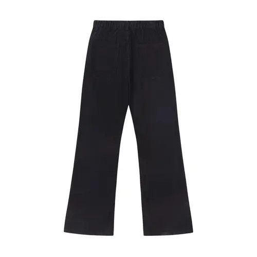 Japanese Brand × Jean Trendy men's solid color simple versatile loose flared jeans Size US 32 / EU 48 - 2 Thumbnail