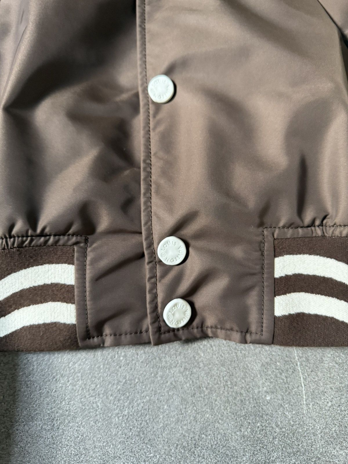 Louis Vuitton × Tyler The Creator Louis Vuitton Tyler The Creator Logo Embroidered Bomber Size US S / EU 44-46 / 1 - 9 Thumbnail