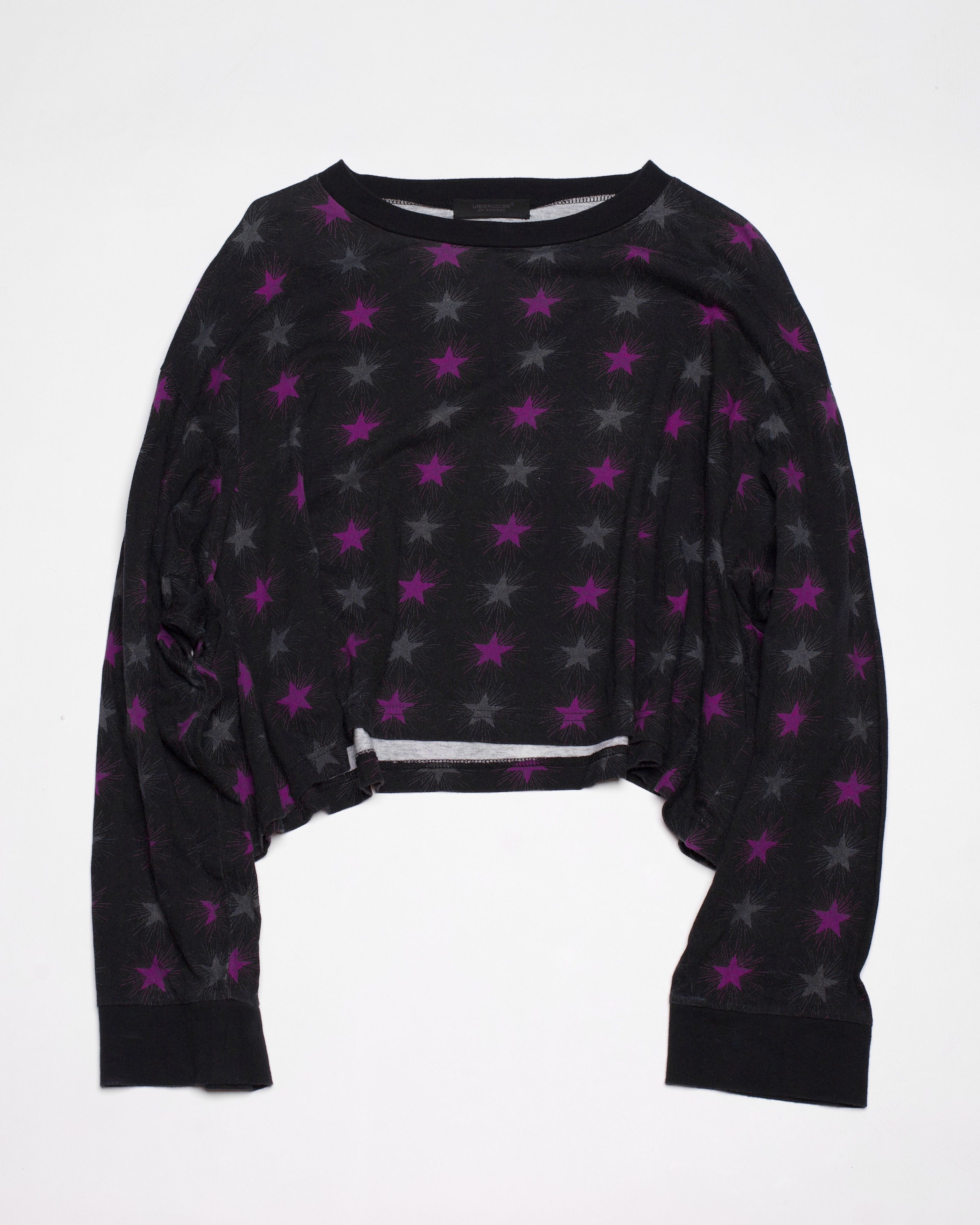 Undercover Star Motif Longsleeve