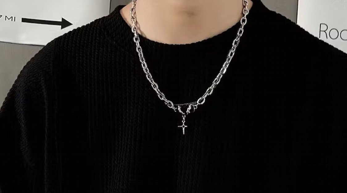 Jewelry Retro Star punk necklace Size ONE SIZE - 3 Thumbnail