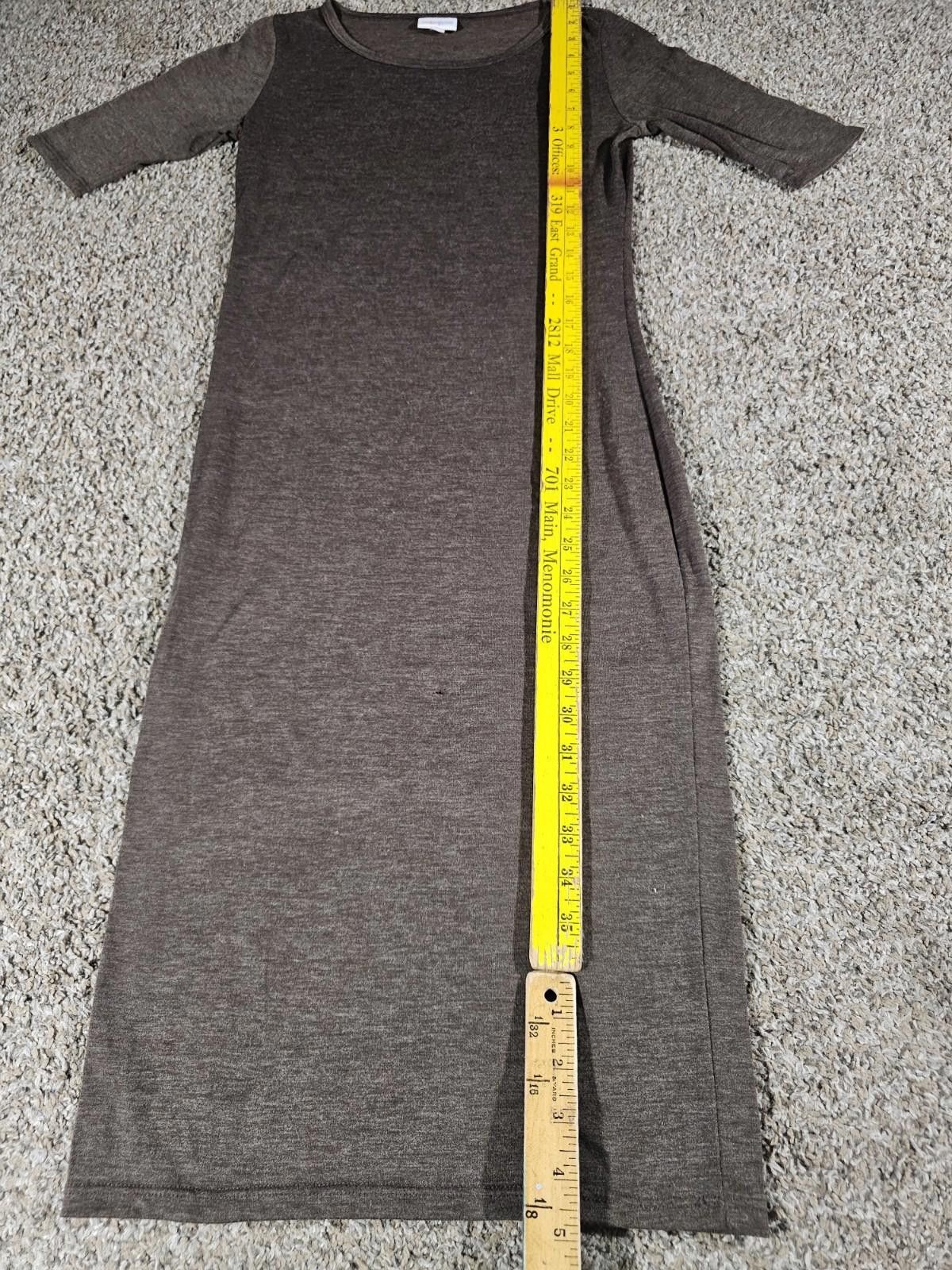 Other Lularoe XXS Brown Dress Size XXS / US 00 / IT 34 - 3 Thumbnail