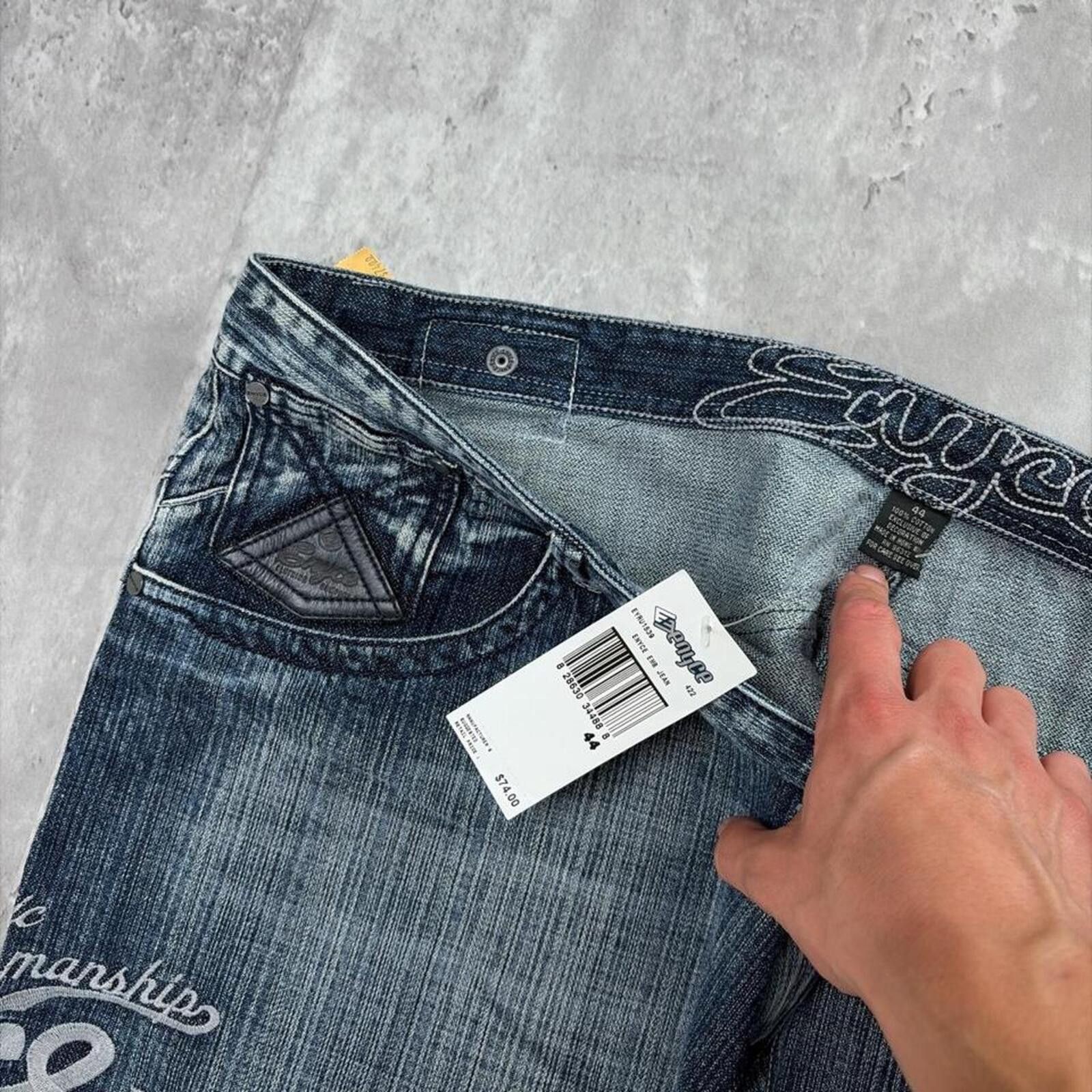 Enyce Y2K Enyce Grunge Skater Deadstock Baggy Denim Jeans Size US 44 / EU 60 - 5 Thumbnail