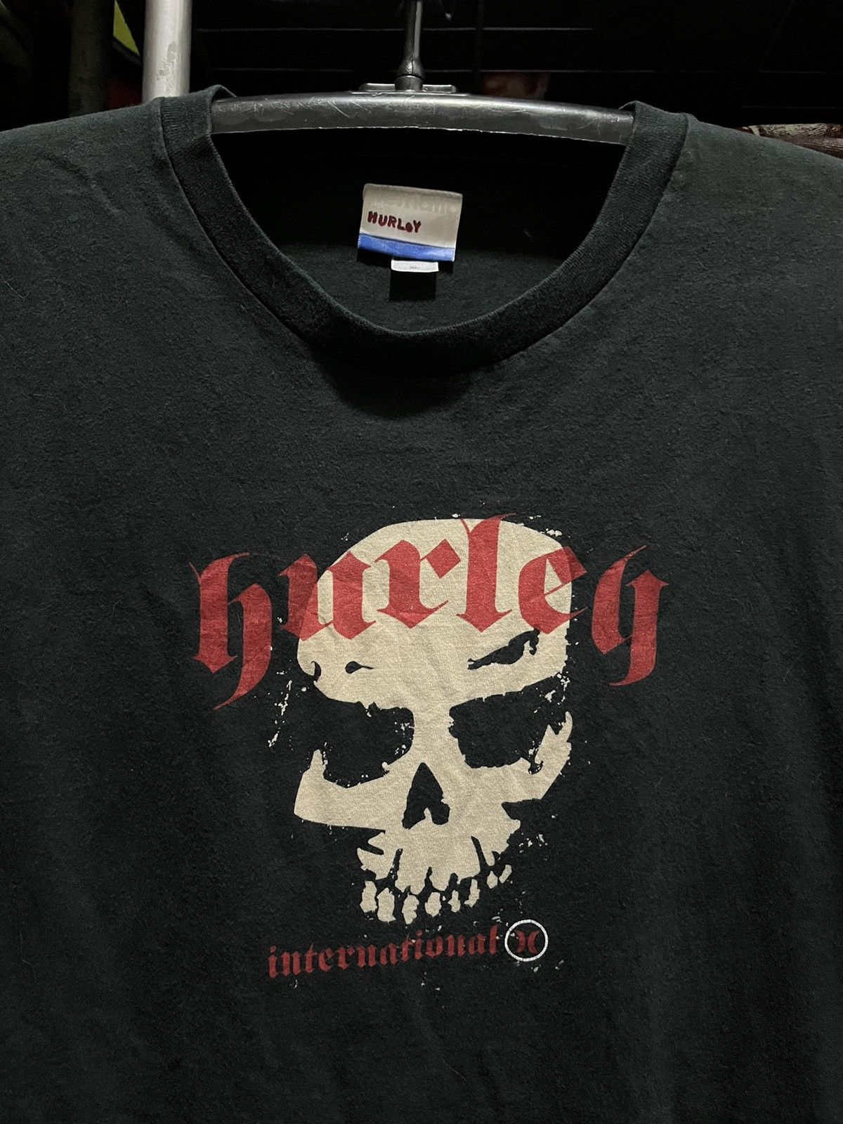 Hurley Hurley International Skull Skateboard Tee Size US XL / EU 56 / 4 - 3 Thumbnail