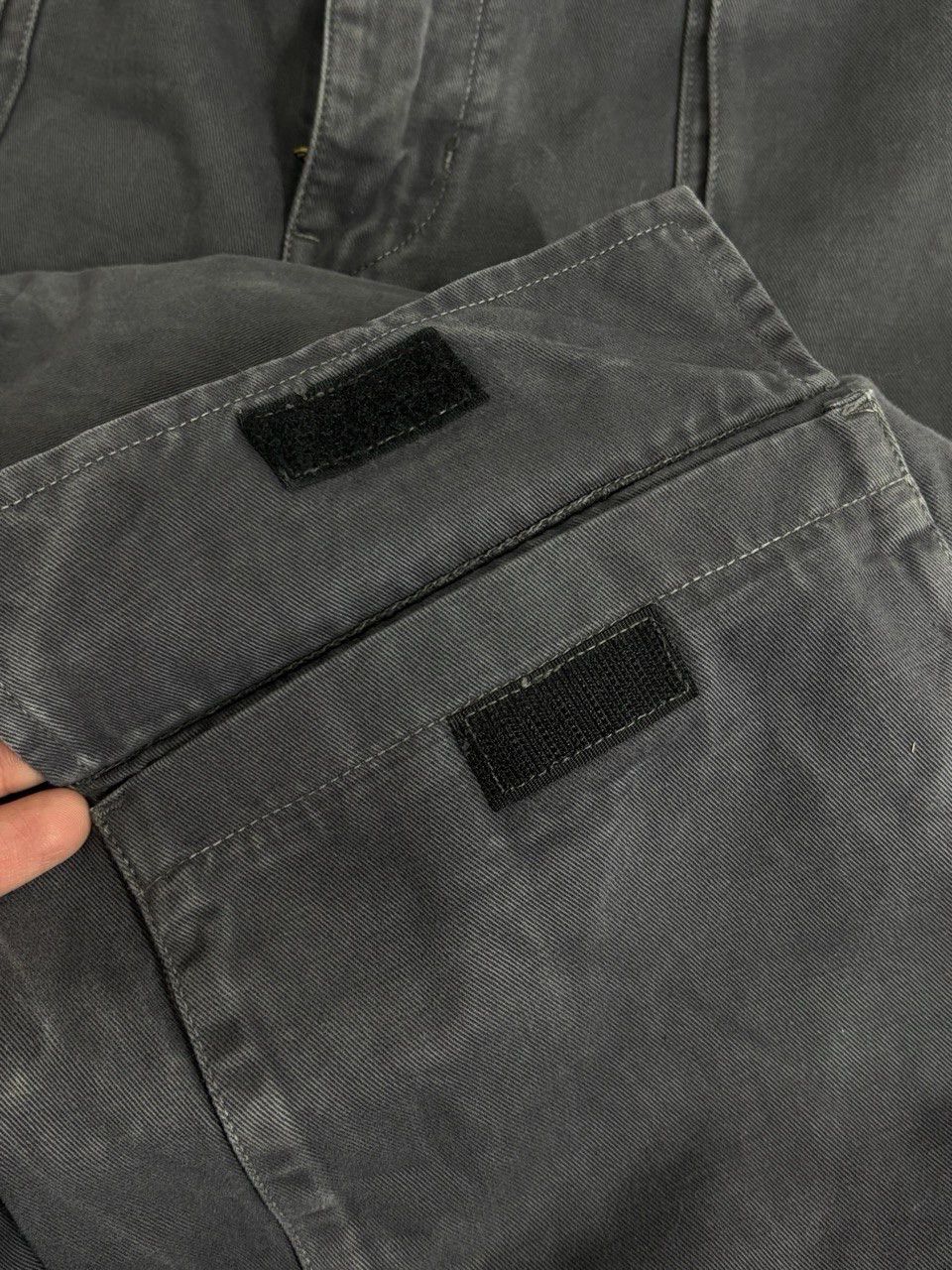 Systemic Systemic Cargo Pants Grey Women Stitching with flared fit Size US 34 / EU 50 - 16 Thumbnail