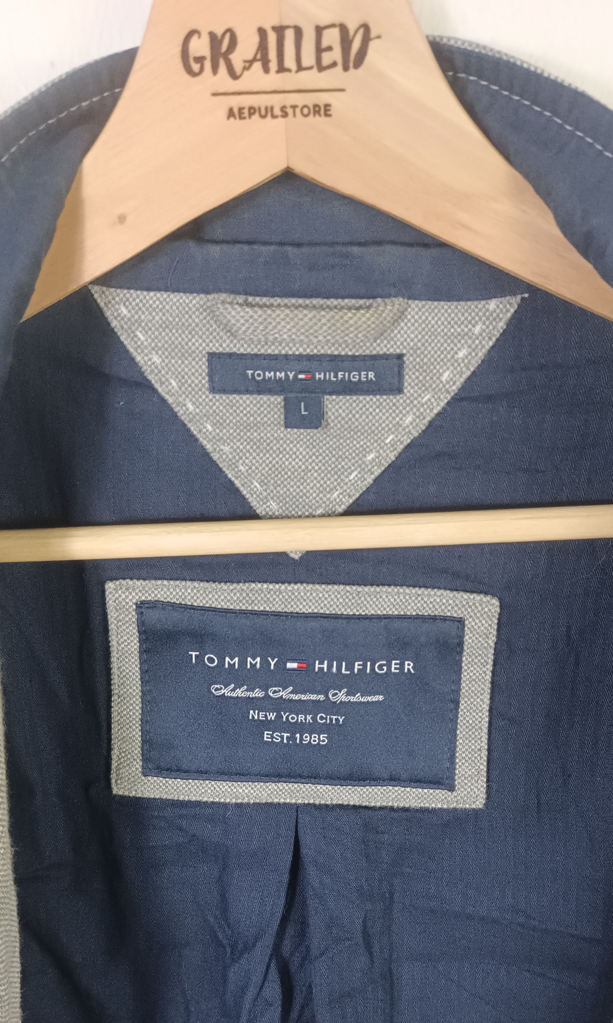 Tommy Hilfiger Rare🔥 Tommy Hilfiger Duffeal Coat Made In Turkey Size US L / EU 52-54 / 3 - 11 Thumbnail
