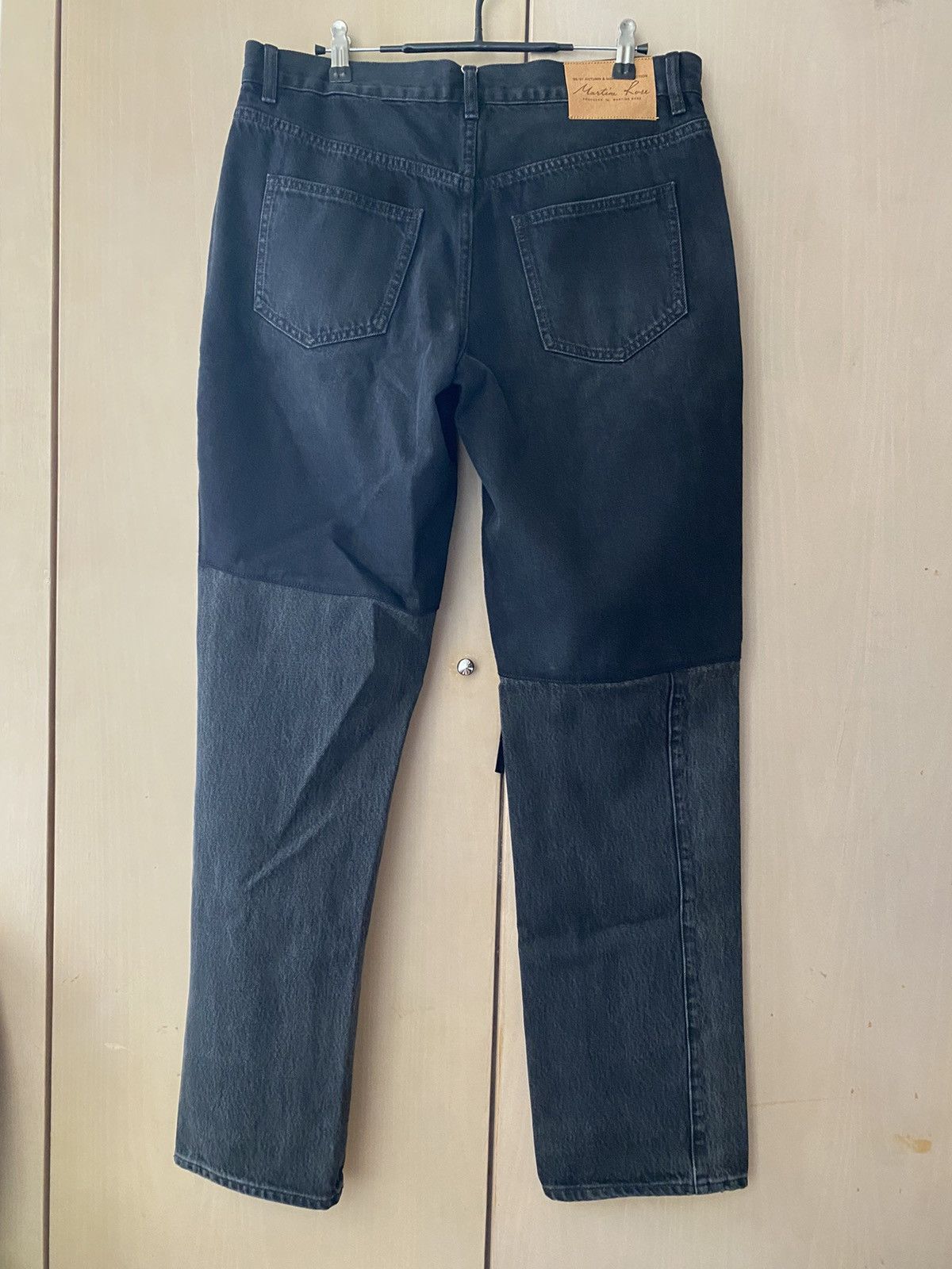 Martine Rose ‼️Made in England‼️Martine Rose two tone denim jeans Size US 34 / EU 50 - 6 Thumbnail