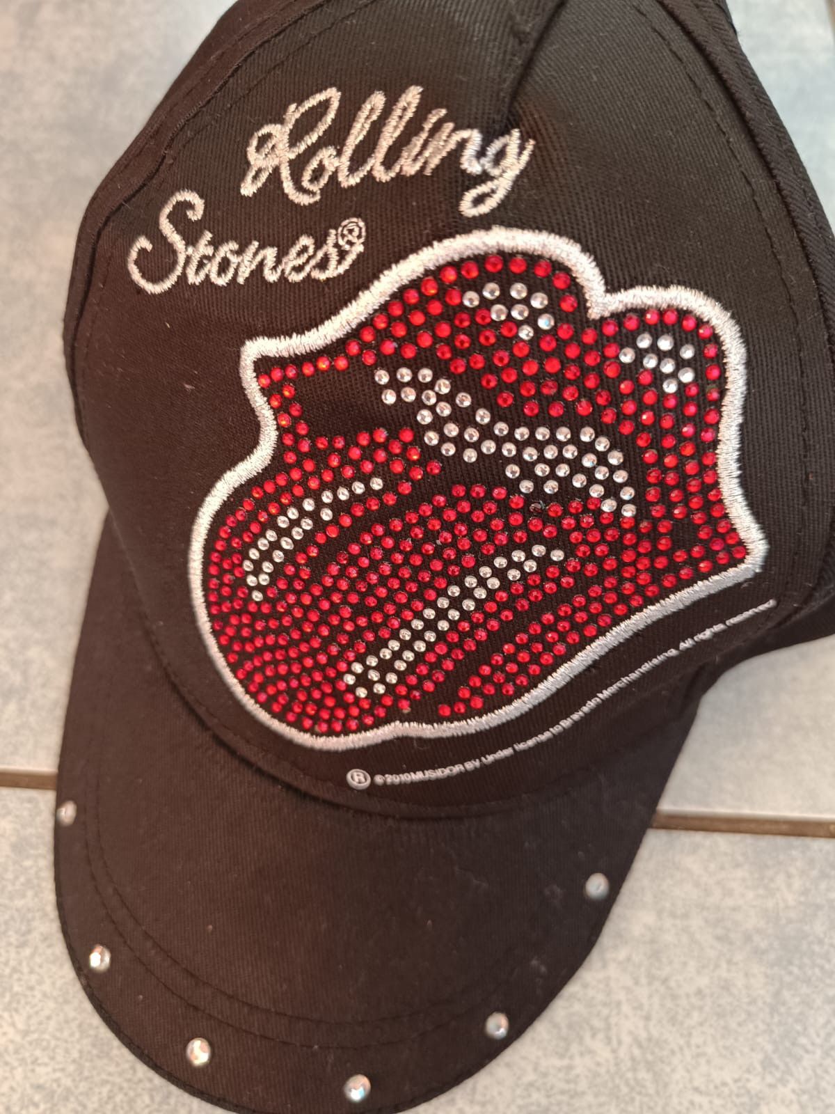 The Rolling Stones × Vintage The Rolling Stones Cap Vintage Size ONE SIZE - 6 Thumbnail
