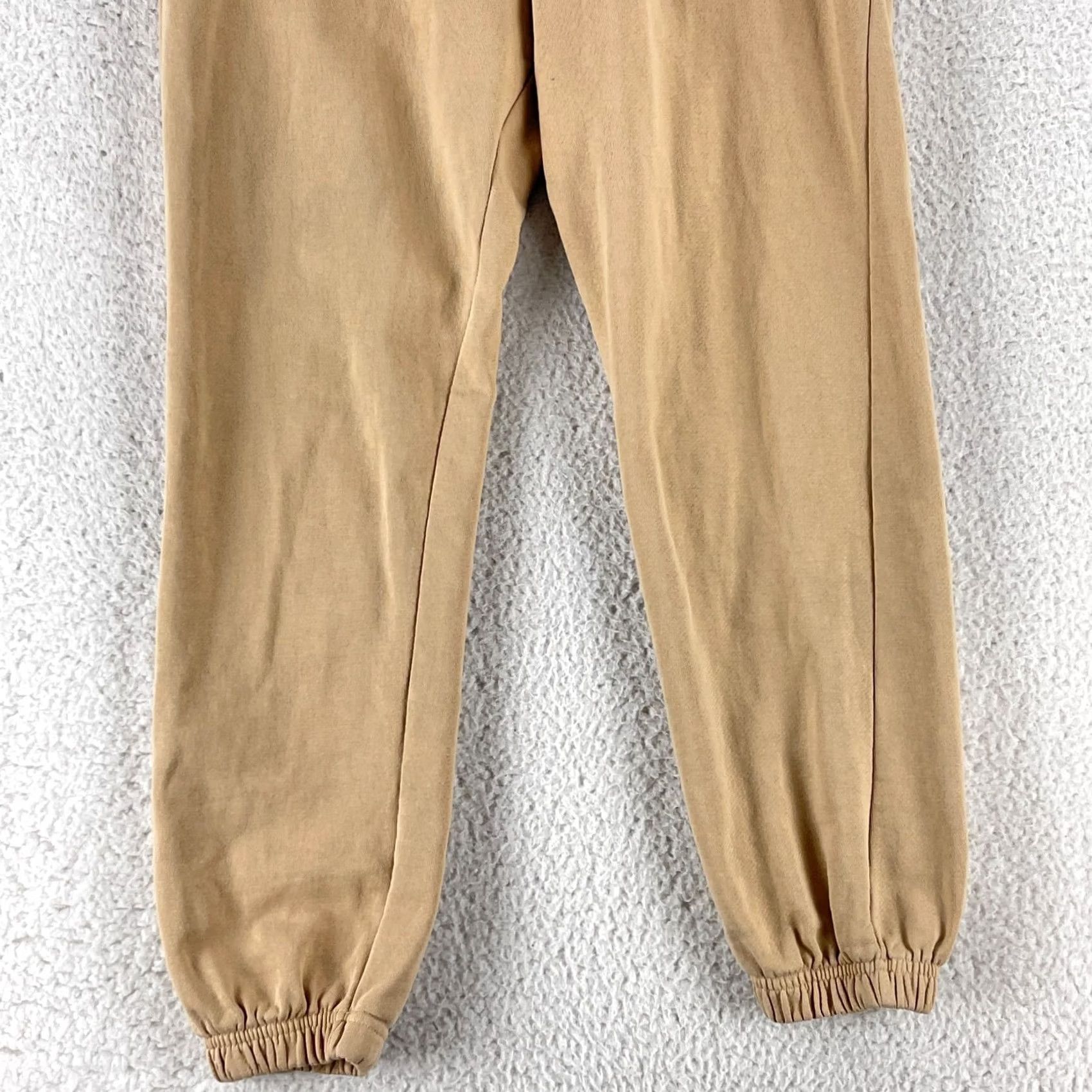 Vintage WeWoreWhat Jogger Sweat Pants Womens Medium Beige Pull On High-Rise Size 32" / US 10 / IT 46 - 3 Thumbnail