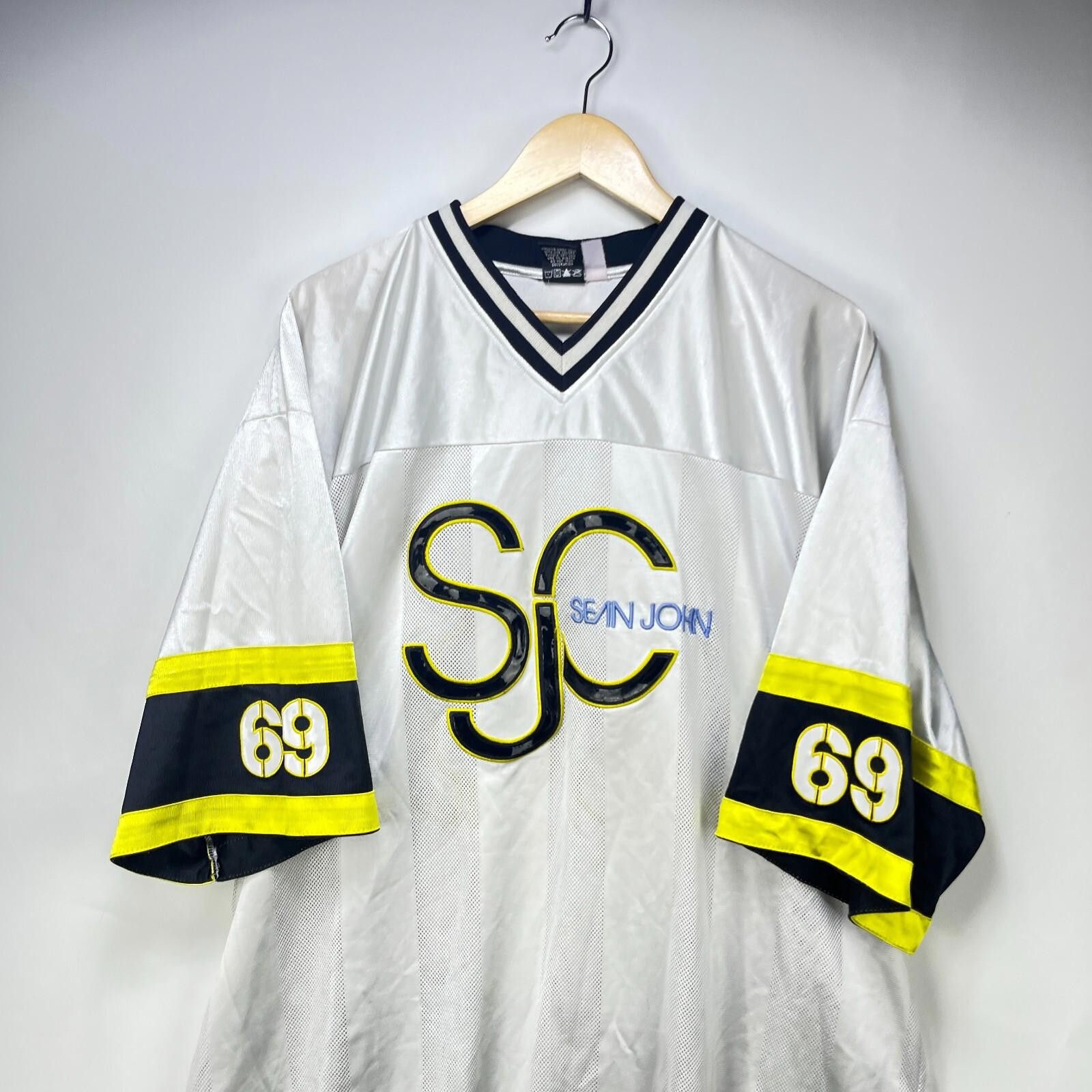 Sean John Vintage Sean John Y2K Jersey 2XL 69 Baggy Hip Hop Size US XXL / EU 58 / 5 - 2 Thumbnail