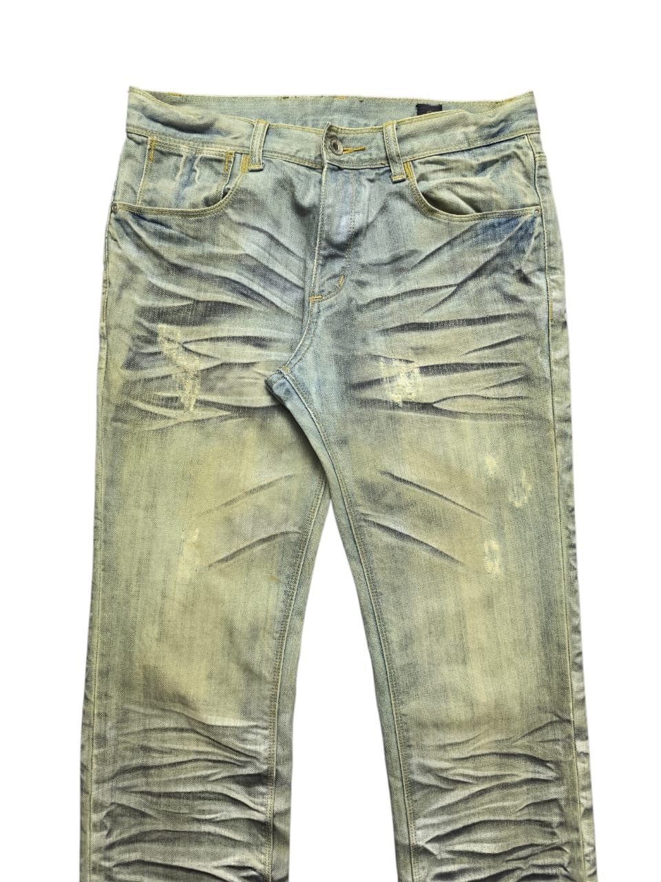 semanticdesign Semantic Design Clawmark Distressed Denim Size US 30 / EU 46 - 3 Thumbnail