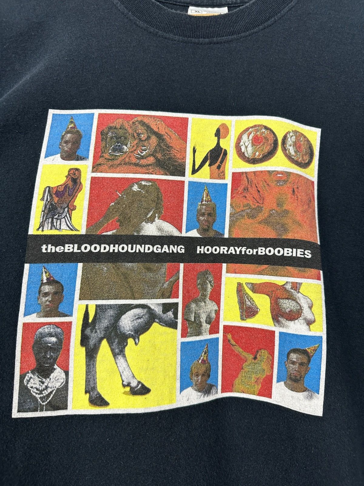 Band Tees 2000 Vintage The Bloodhound Gang Hooray For Boobies T-Shirt Size US XL / EU 56 / 4 - 12 Thumbnail
