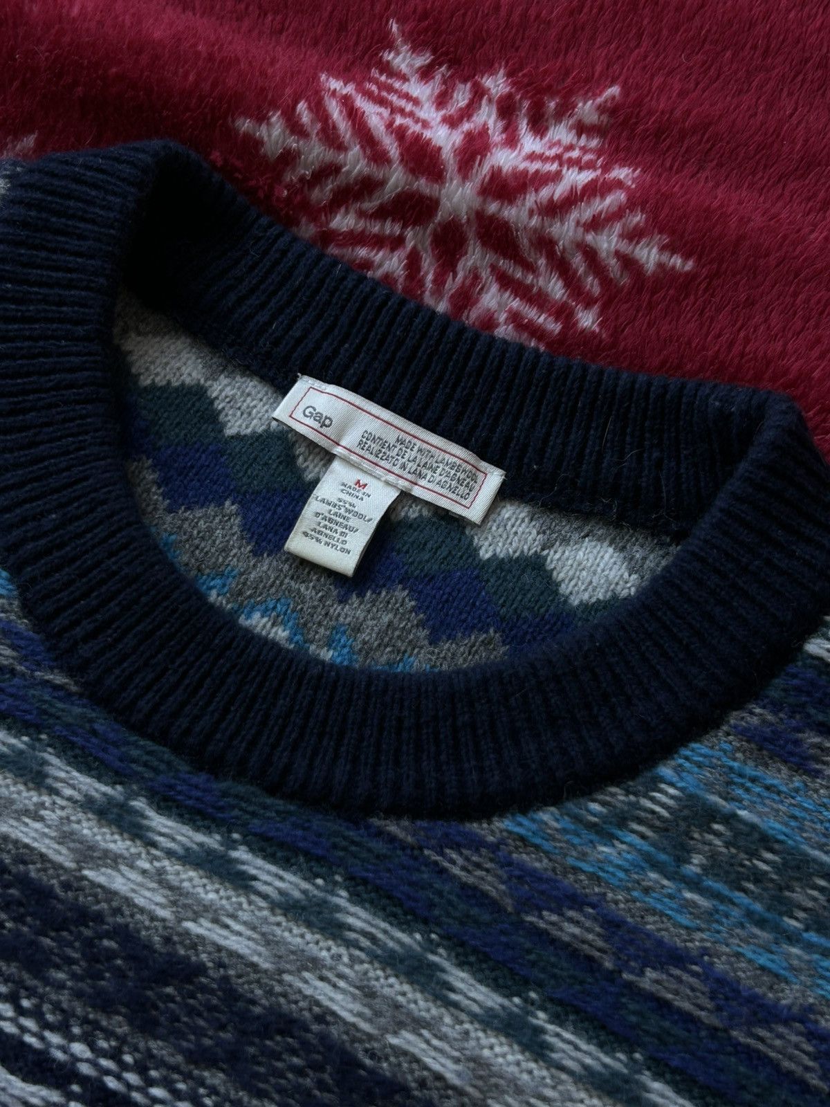 Gap Vintage sweater gap knit avant gard medium Size US M / EU 48-50 / 2 - 11 Thumbnail