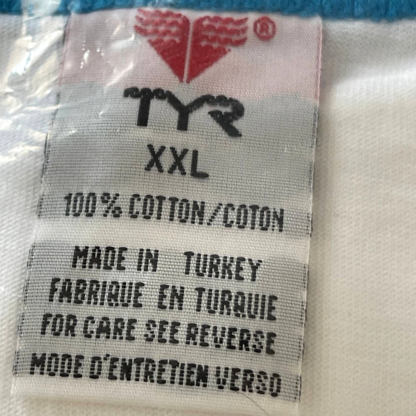 Other TYR ALWAYS IN FRONT Tshirt Tee Short Sleeve White XXL - $40 Size US XXL / EU 58 / 5 - 5 Thumbnail