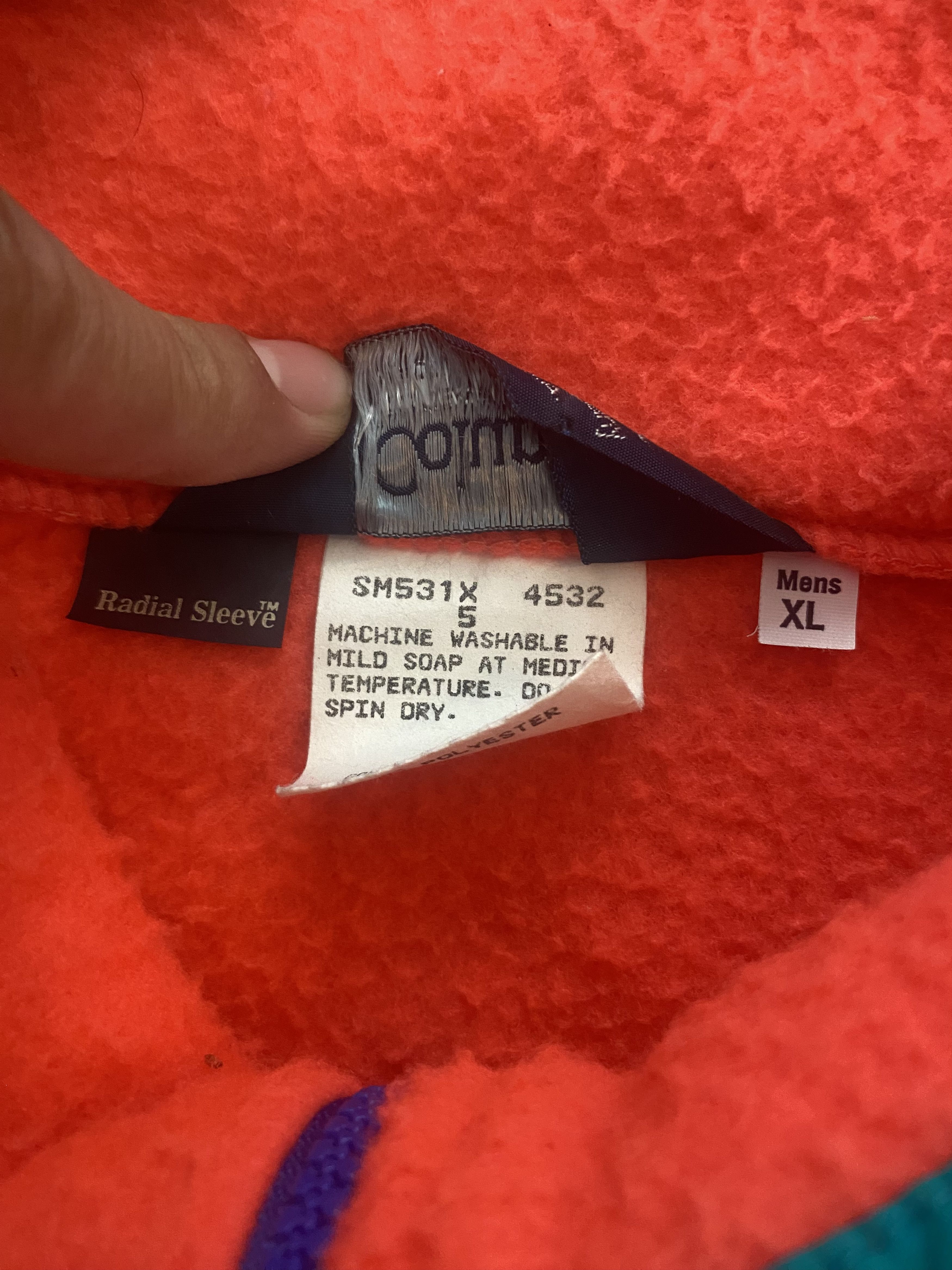 Columbia Vintage Columbia Neon Sweater Size L / US 10 / IT 46 - 4 Thumbnail