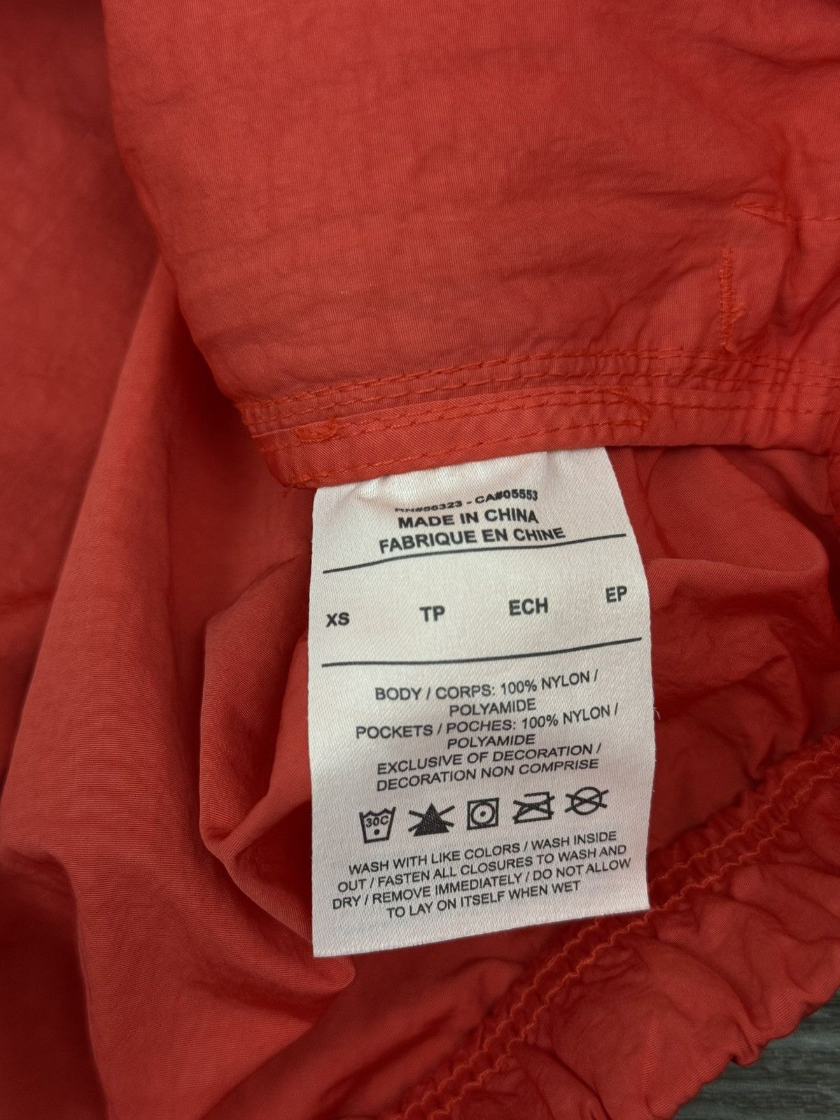 Nike × Stussy Nike Stussy Jacket Windrunner jacket men's size M Red Size US XS / EU 42 / 0 - 6 Thumbnail