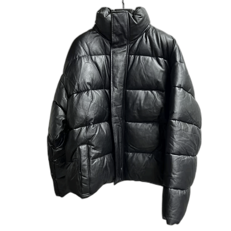 Balenciaga Balenciaga Black Padded Leather Jacket Size US L / EU 52-54 / 3 - 1 Thumbnail