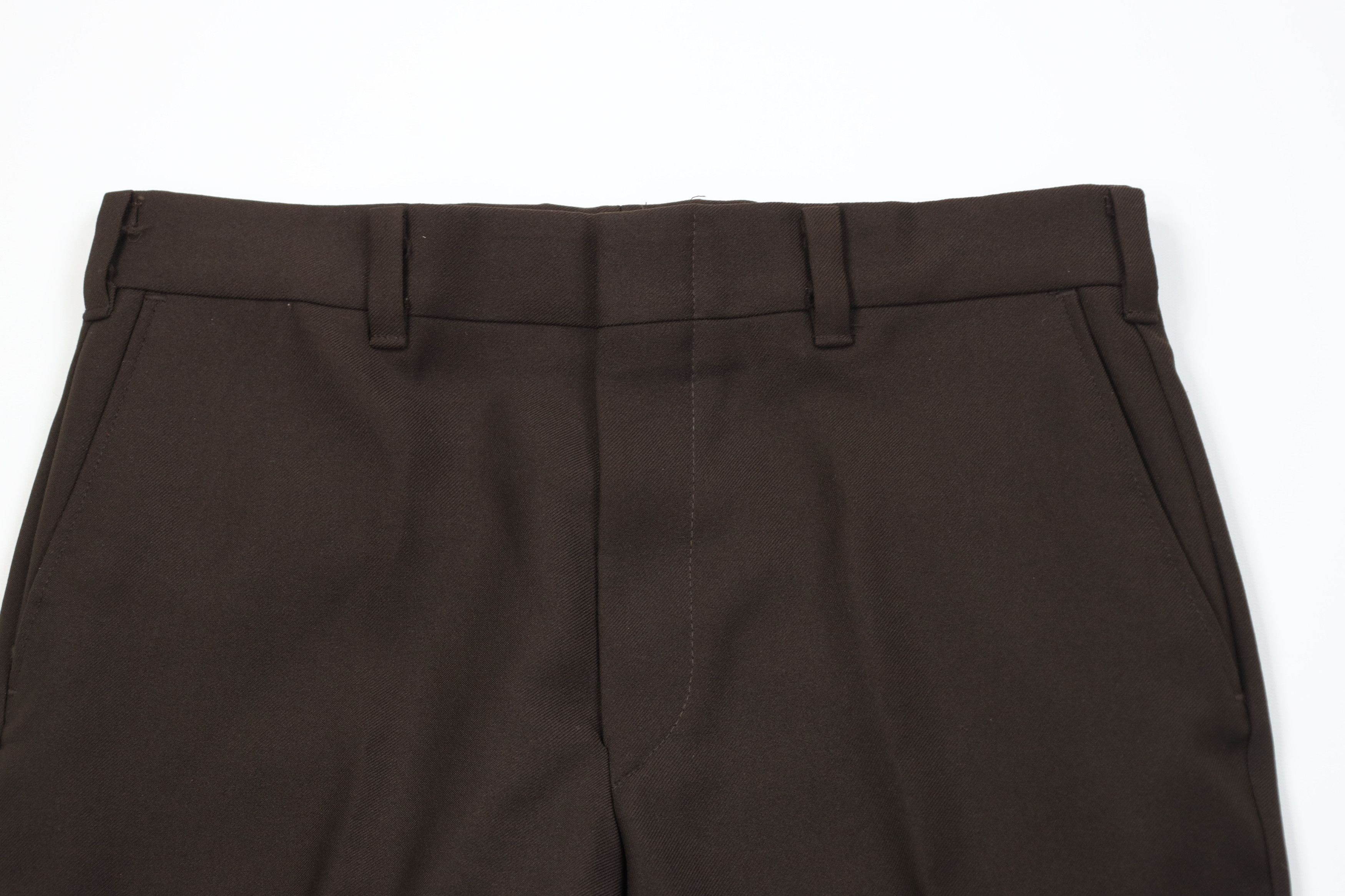 Vintage Vintage 70s Streetwear Flared Wide Leg Chino Pants Brown USA Size US 32 / EU 48 - 2 Thumbnail
