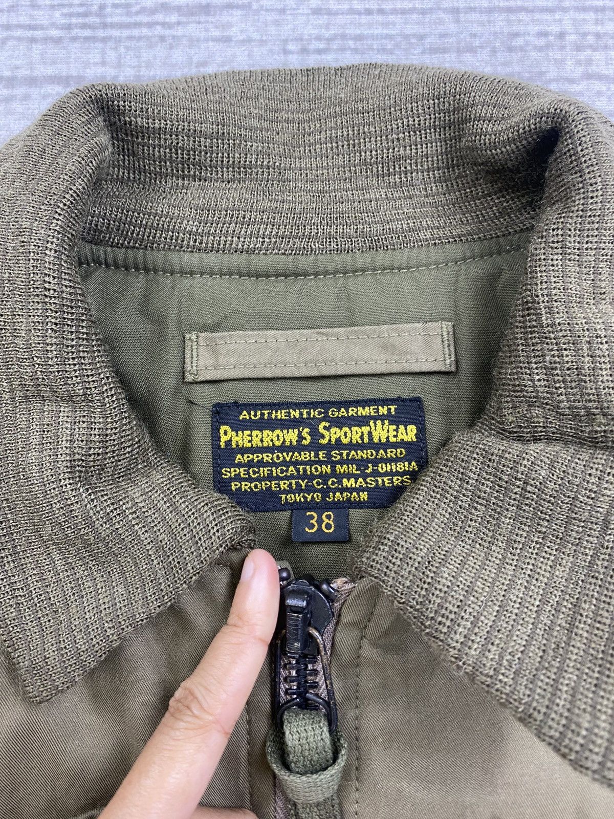 Buzz Rickson's 🔥🔥80s Pherrow’s Military Buzz Rickson’s Bomber Jacket Size US M / EU 48-50 / 2 - 10 Thumbnail