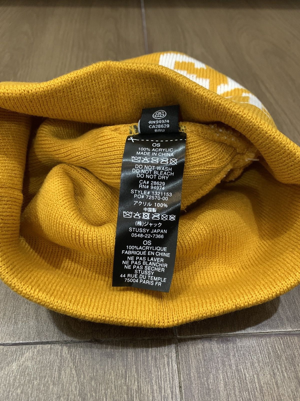 Stussy Stussy beanie Sport jacquard Size ONE SIZE - 5 Thumbnail