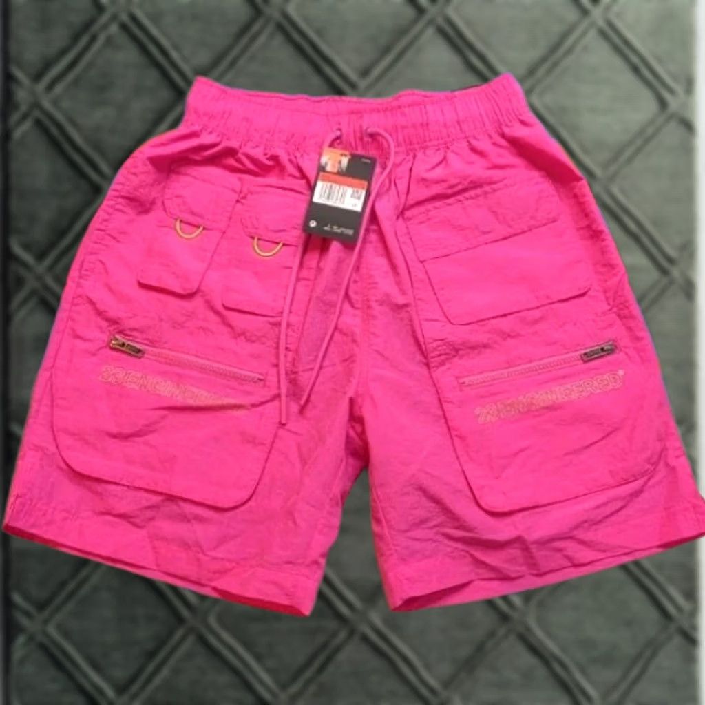 Nike Nike Air Jordan Utility Shorts Large Pink CN7298-623 Gym Training Mens Size US 33 - 1 Thumbnail