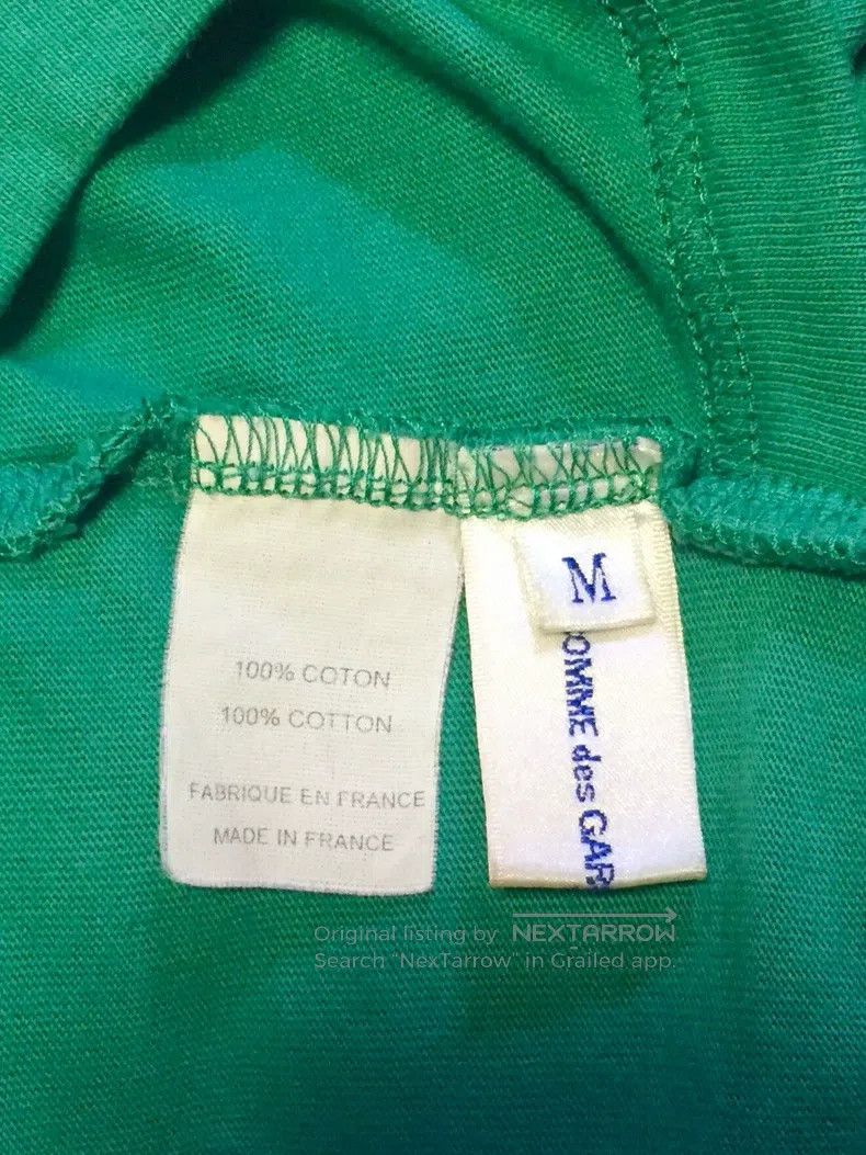 Comme des Garcons Comme Des Garcons Green T-shirt Size M / US 6-8 / IT 42-44 - 2 Thumbnail