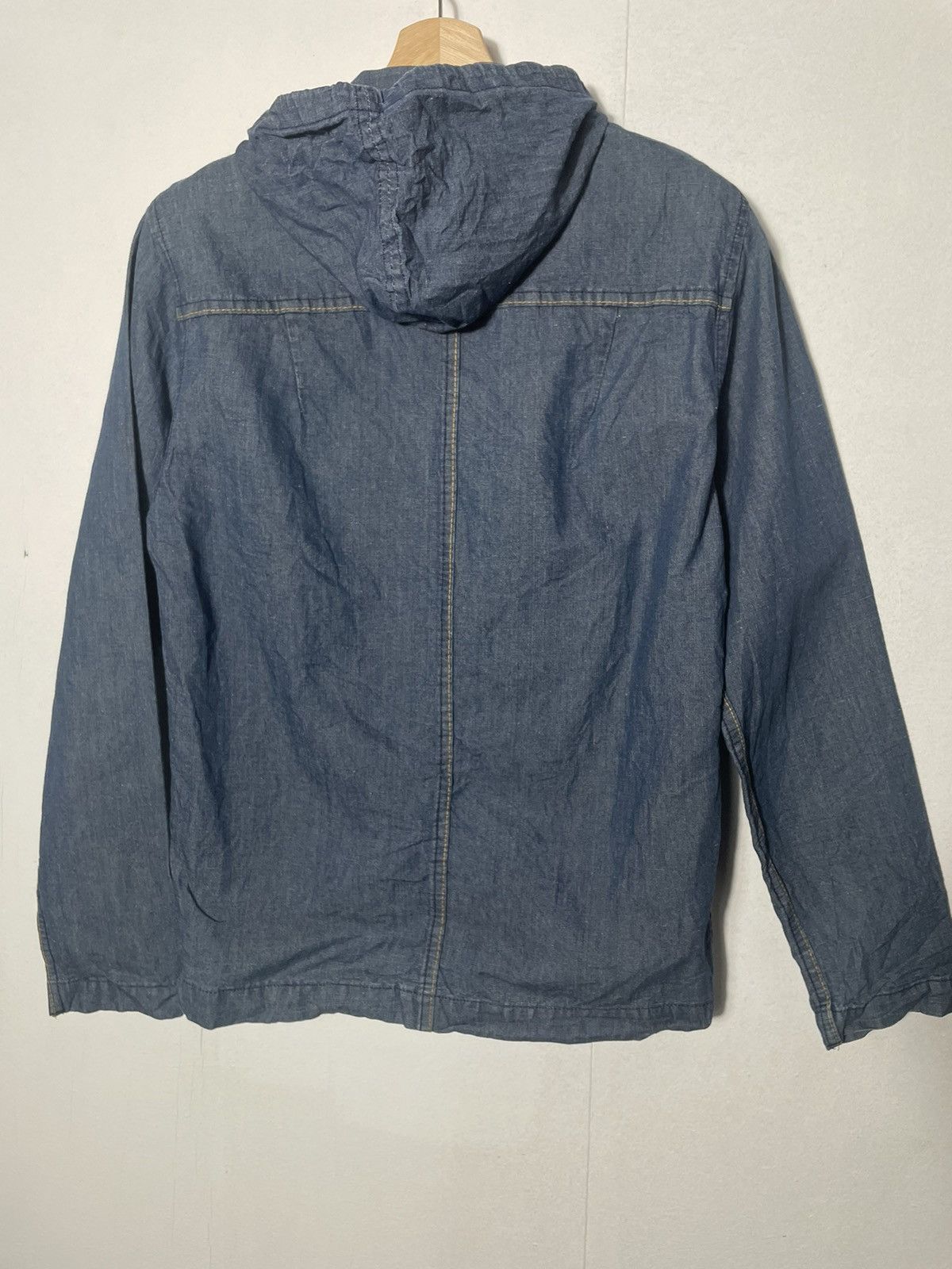 Japanese Brand Vintage Skull Jeans Hoodie With Waldes Zipper Size US M / EU 48-50 / 2 - 4 Thumbnail