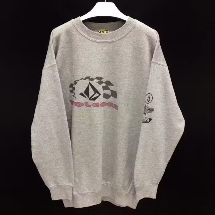 image of Vintage Volcom Skateboard Sweatshirt, Men's (Size Medium)