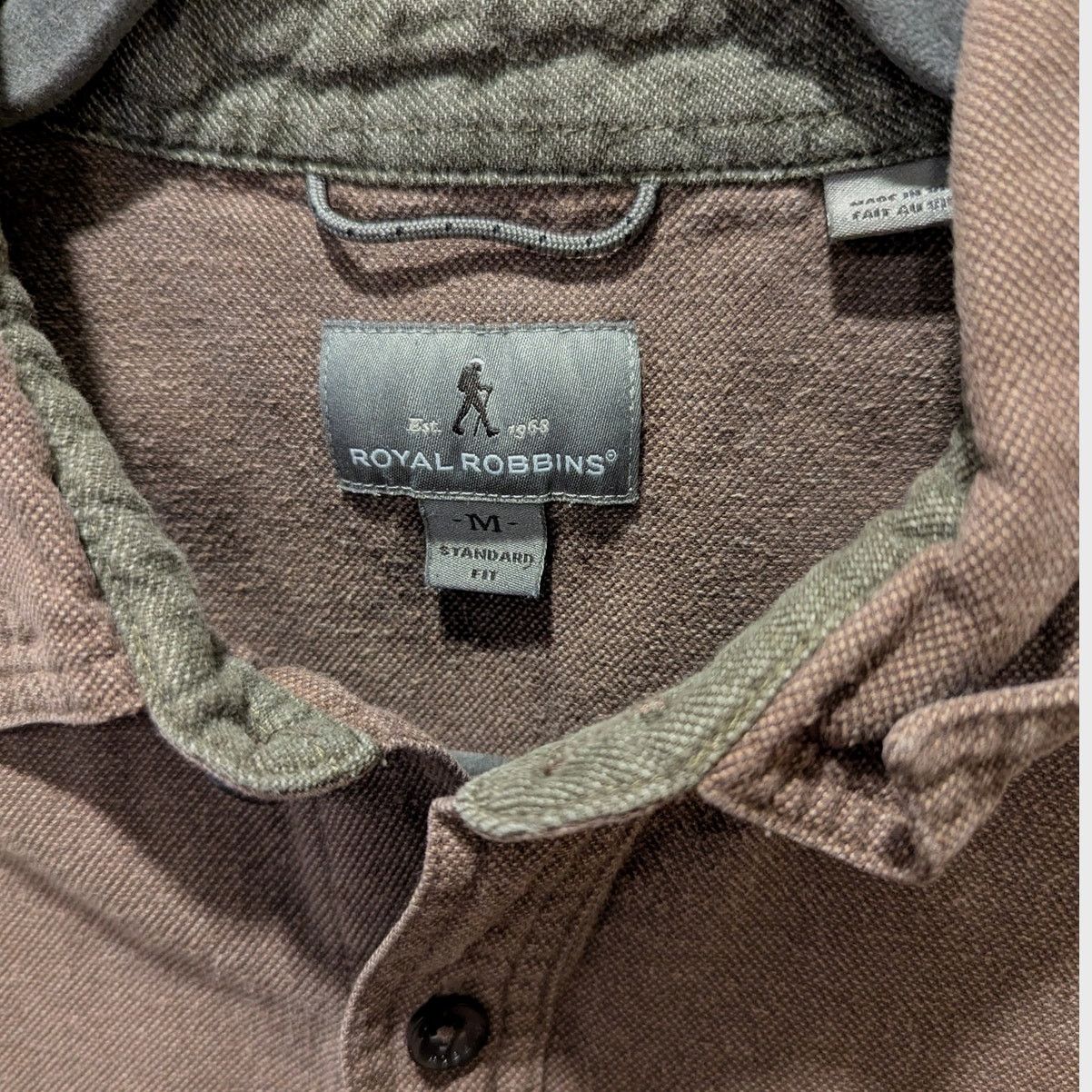 Royal Robbins Royal Robbins Bristol Tweed Brown Button Down Medium Size US M / EU 48-50 / 2 - 4 Thumbnail