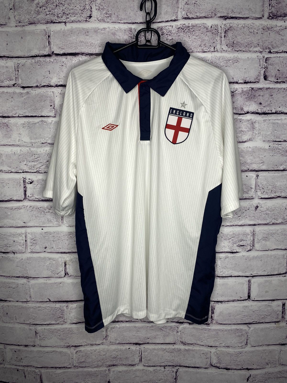 Umbro MENS T-Shirt vintage Umbro Jersey England Football Size US M / EU 48-50 / 2 - 1 Thumbnail