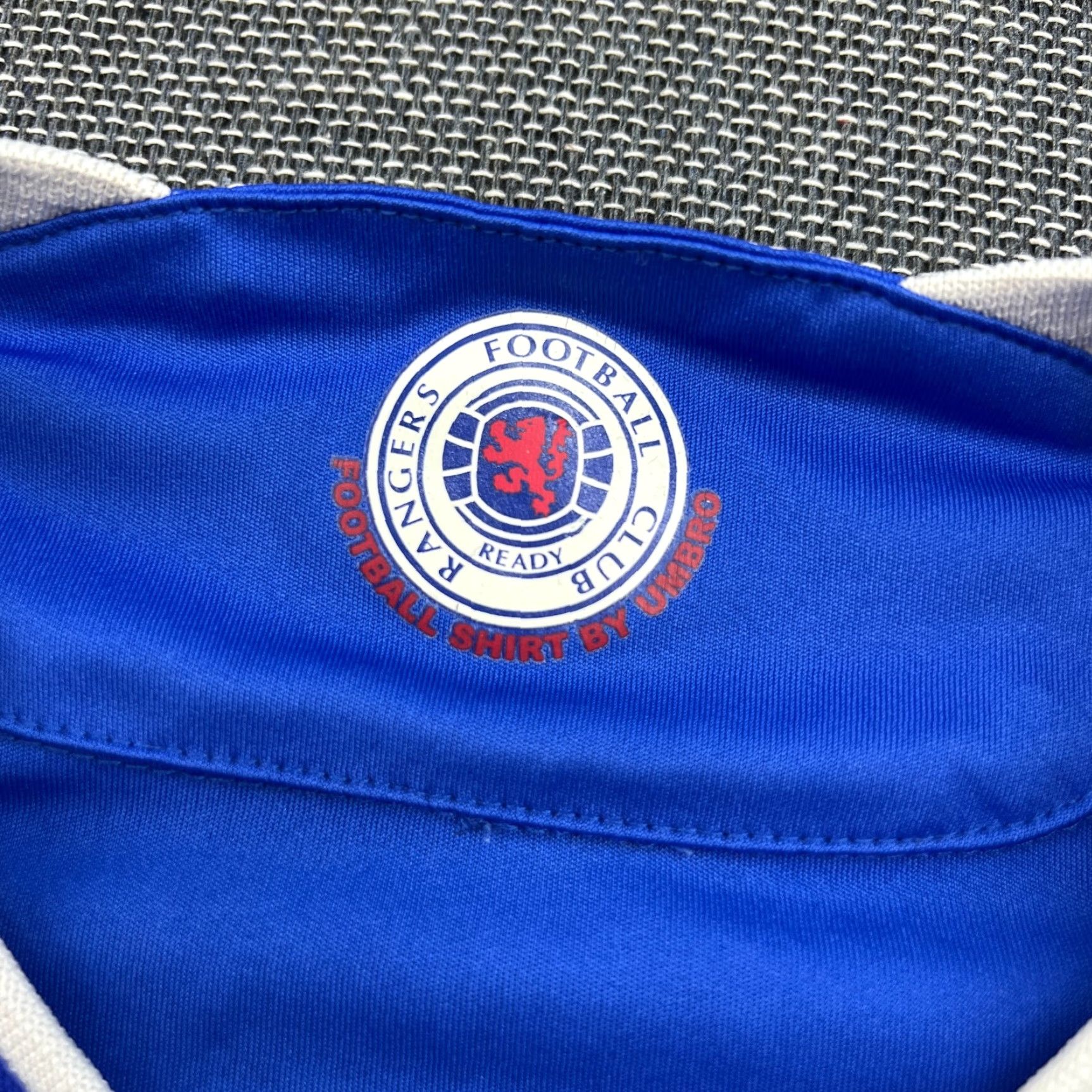 Umbro Umbro Glasgow Rangers 2009 2010 Home Football Jersey Mens Medium Blue Size US M / EU 48-50 / 2 - 5 Thumbnail