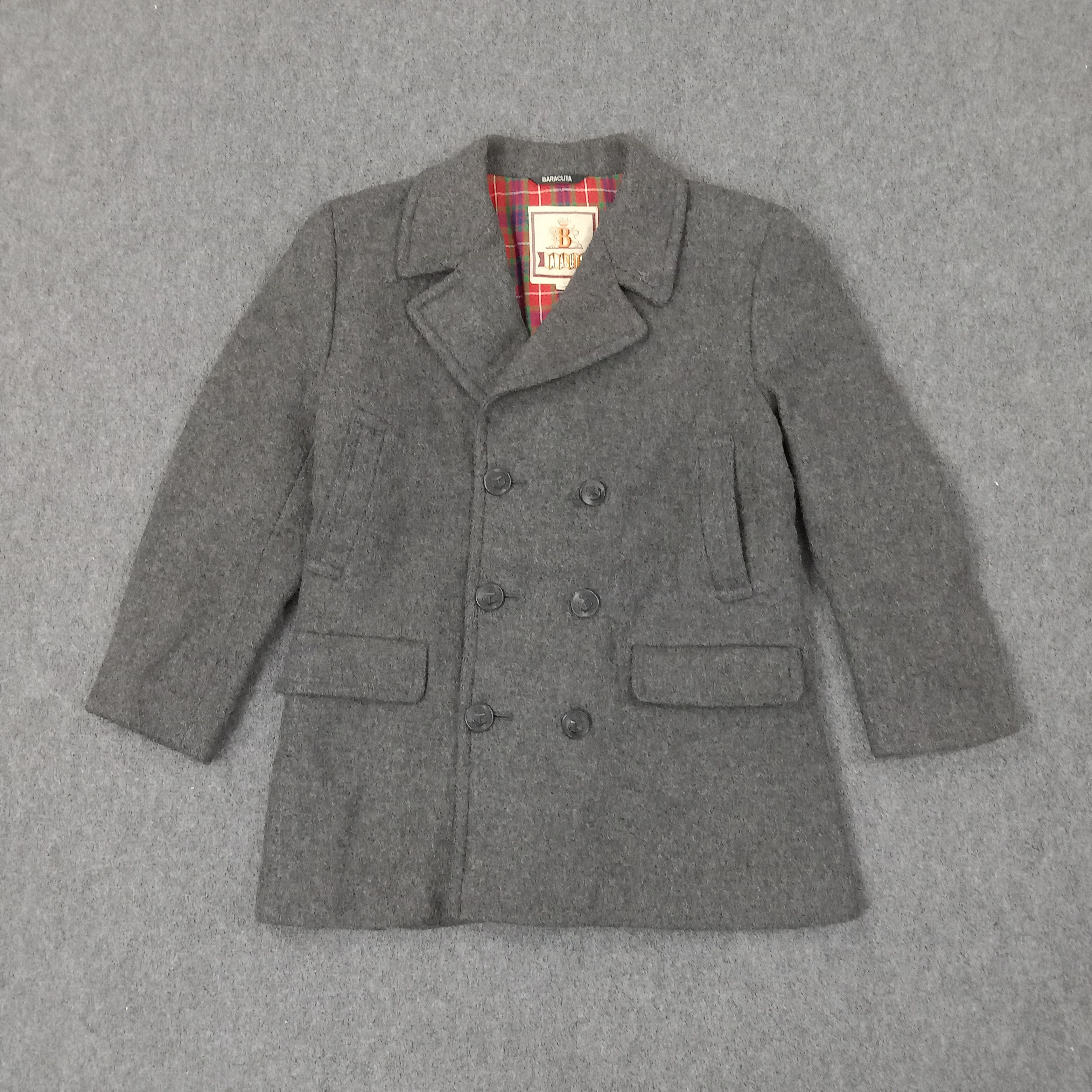Baracuta Baracuta Designer Brand Wool Coat Jacket C250N4 Size US M / EU 48-50 / 2 - 1 Thumbnail