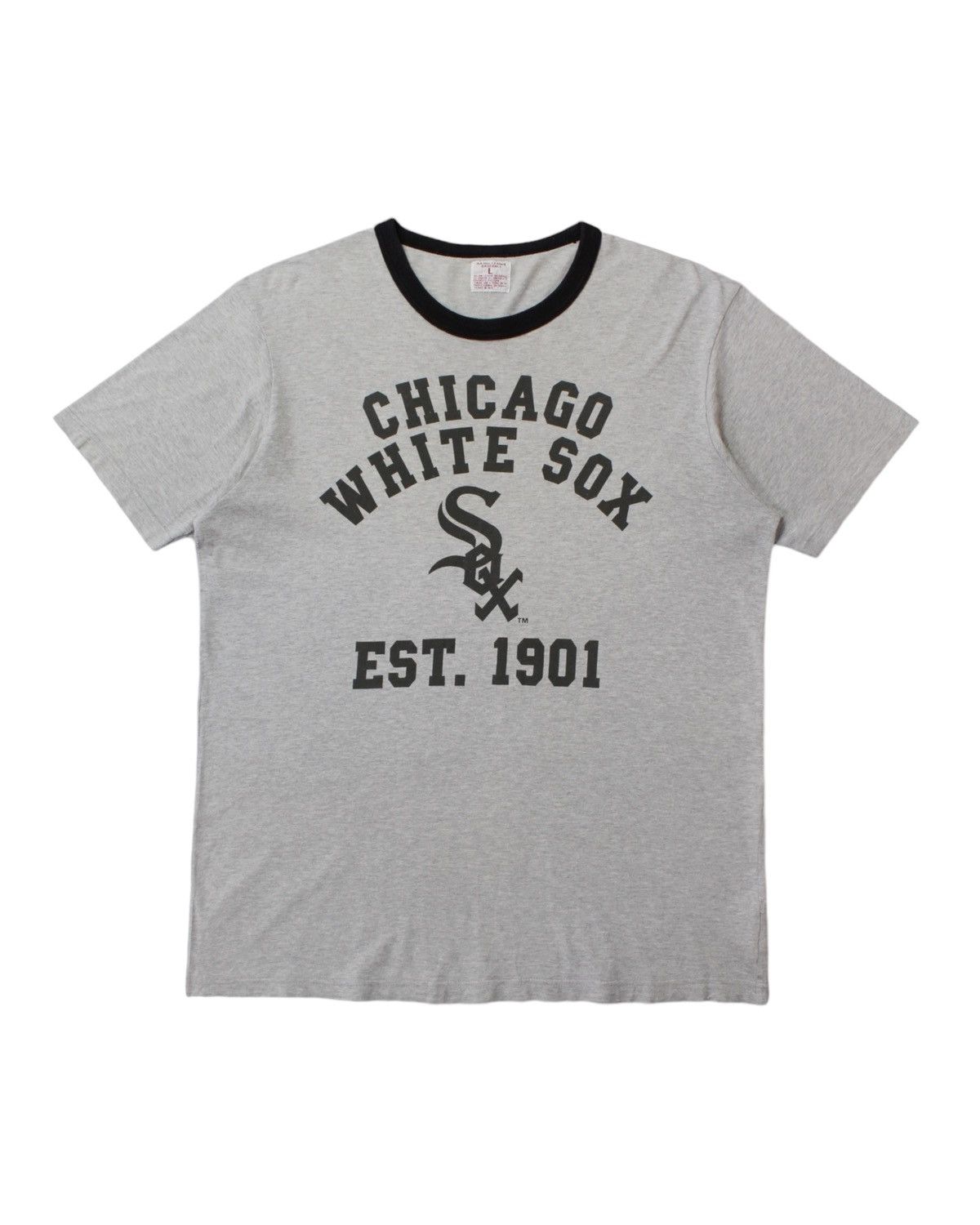 Japanese Brand MLB CHICAGO WHITE SOX RINGER TEE Size US L / EU 52-54 / 3 - 1 Thumbnail