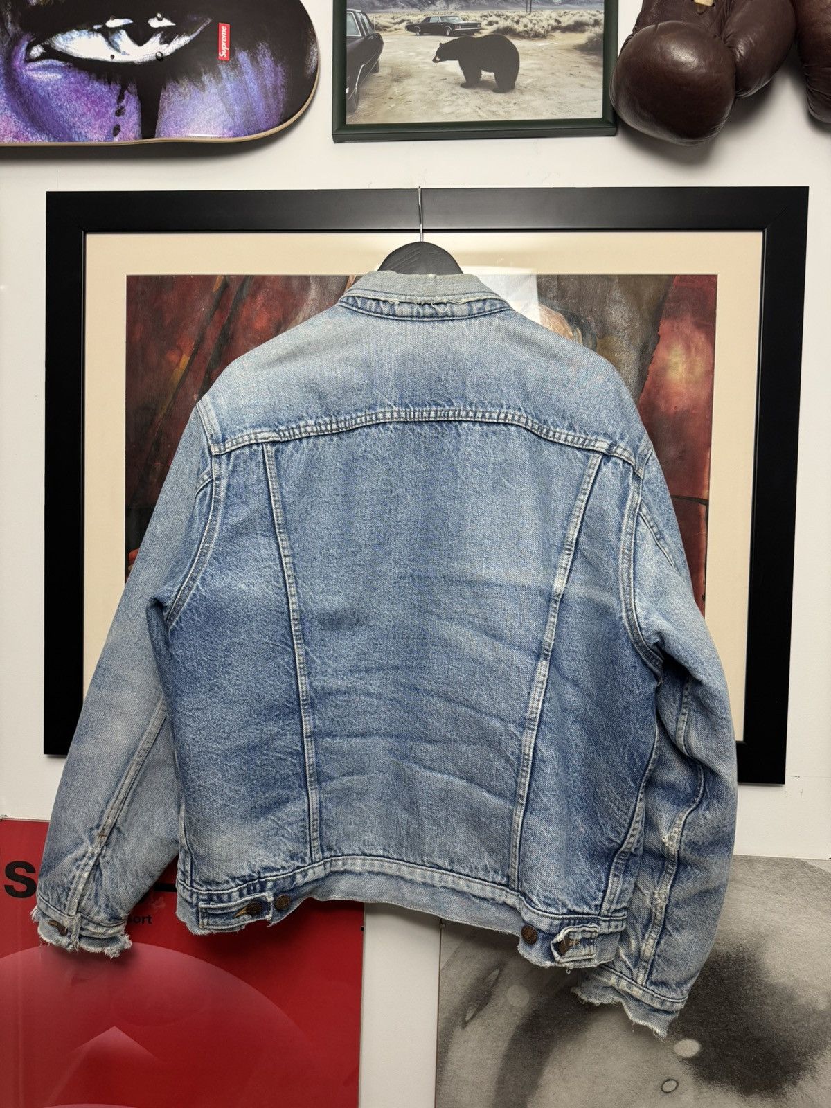Levi's Levis Vintage 90s Denim Trucker Jacket 70506 Made In USA Size US L / EU 52-54 / 3 - 9 Thumbnail