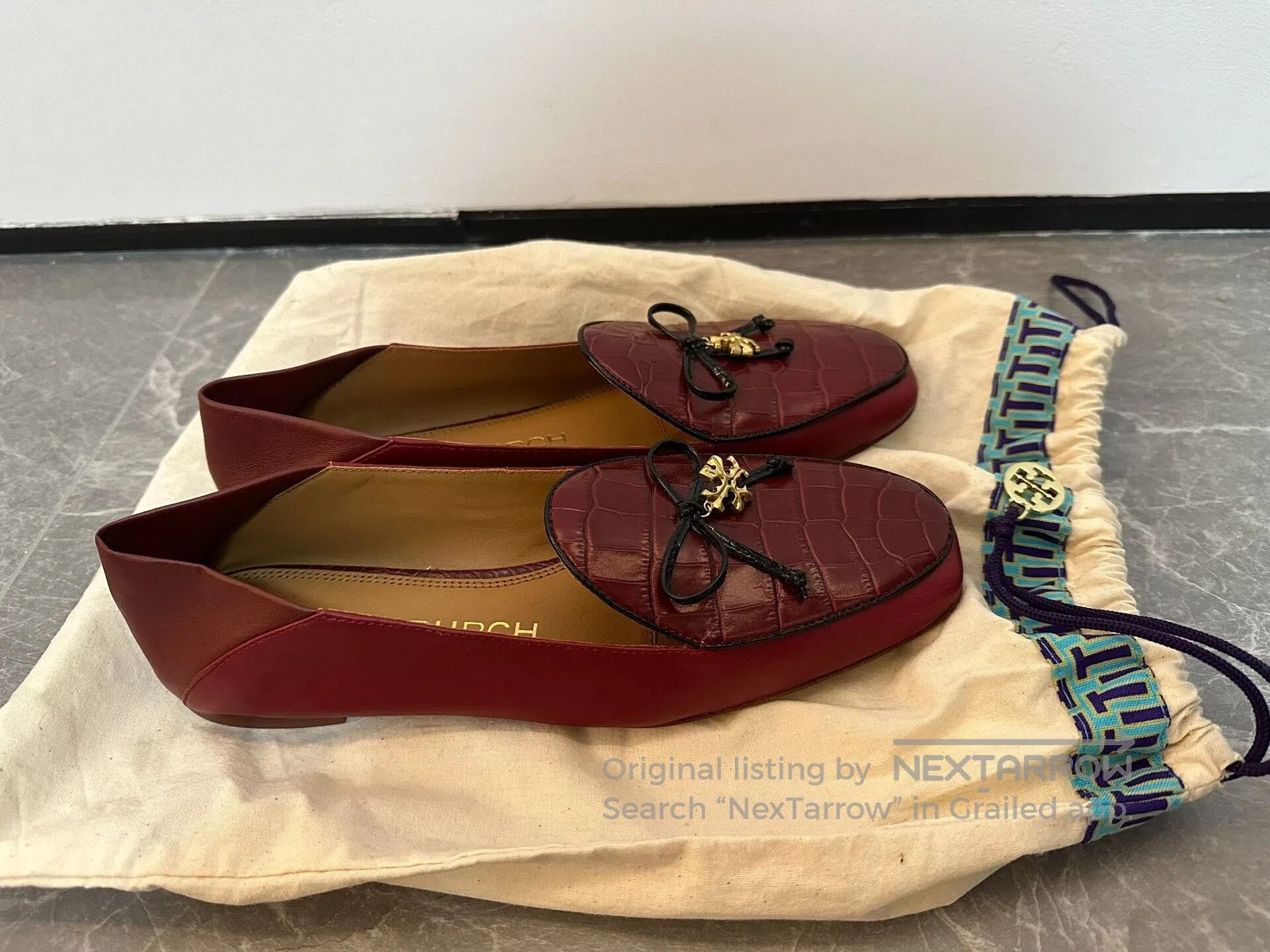 Tory Burch Tory Burch Tory Charm Leather Loafers. Size US 6.5 / IT 36.5 - 5 Thumbnail