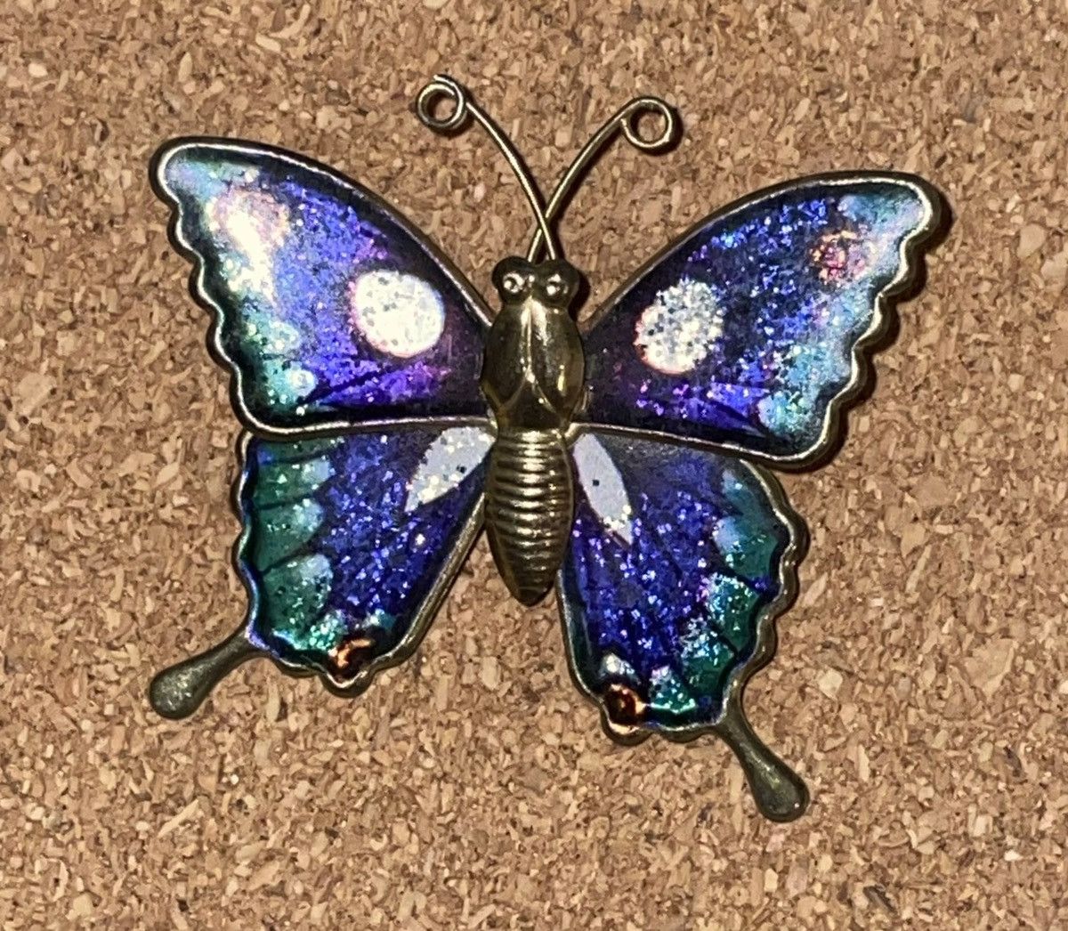 Vintage Bijoux Vintage 1970’s Butterfly Brooch Size ONE SIZE - 10 Thumbnail