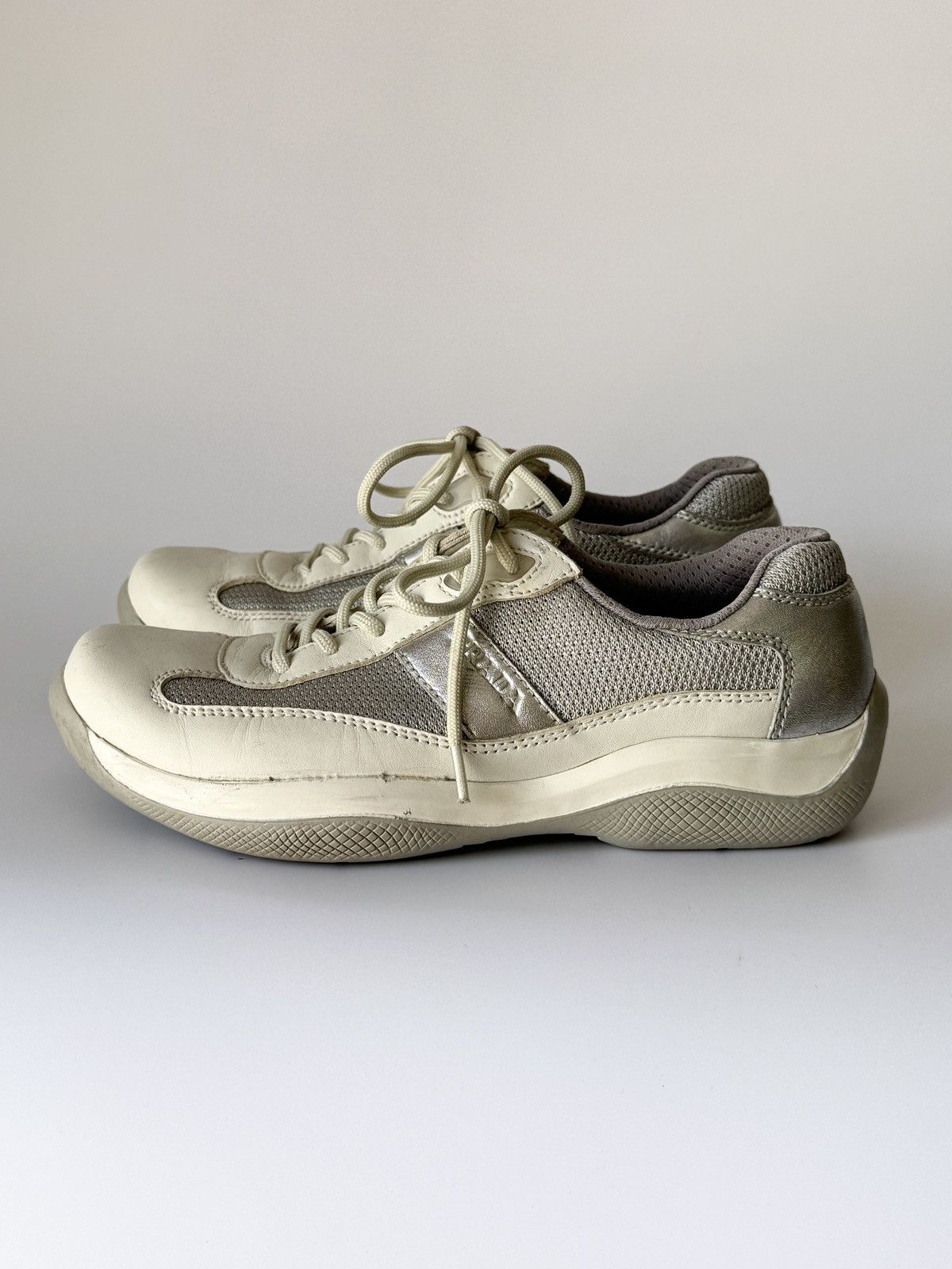 Prada Prada Americas Cup Vintage Sneakers Size US 5 / IT 35 - 5 Thumbnail