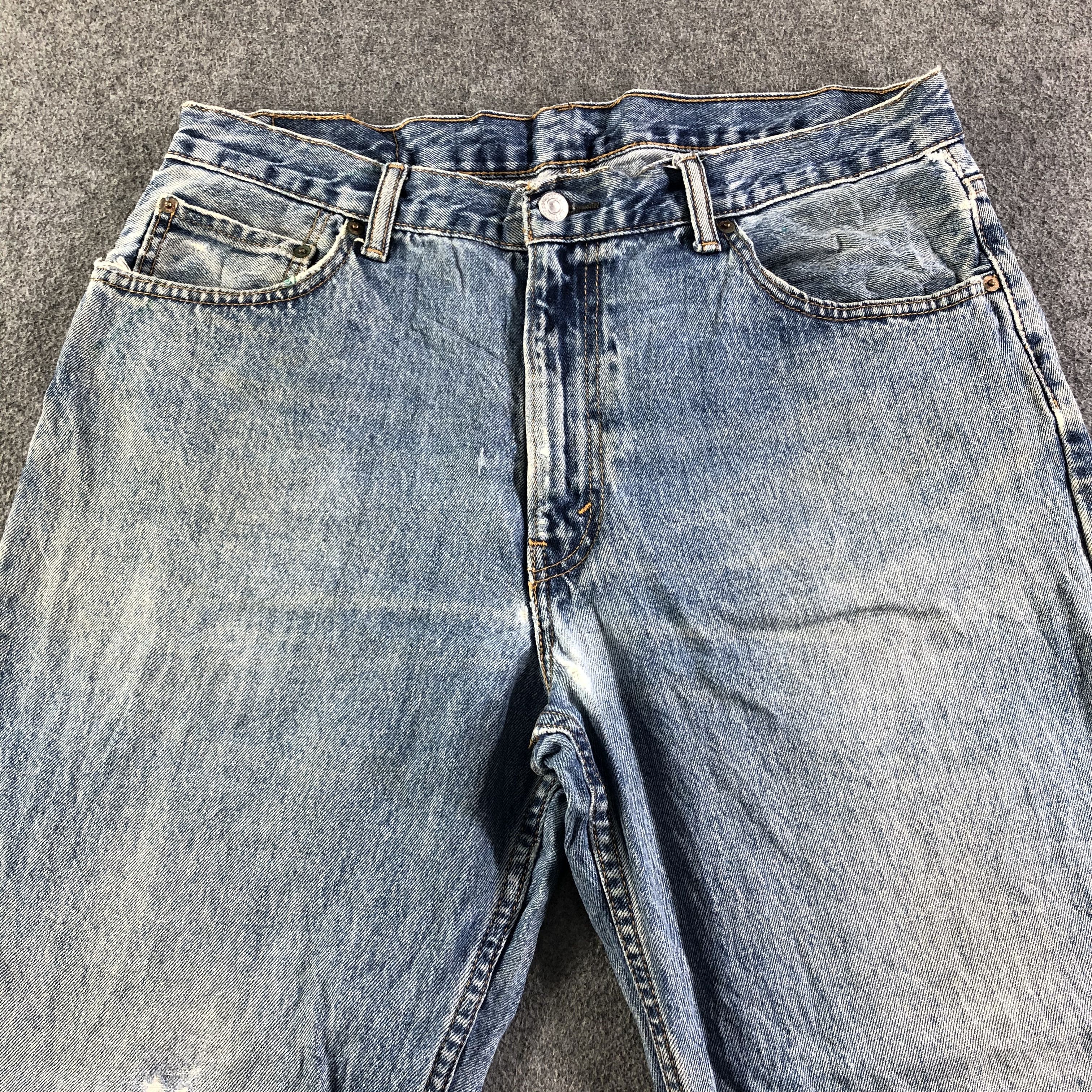 Levi's Vintage Blue Wash Levis 550 Jeans-J3091 Size US 36 / EU 52 - 3 Thumbnail