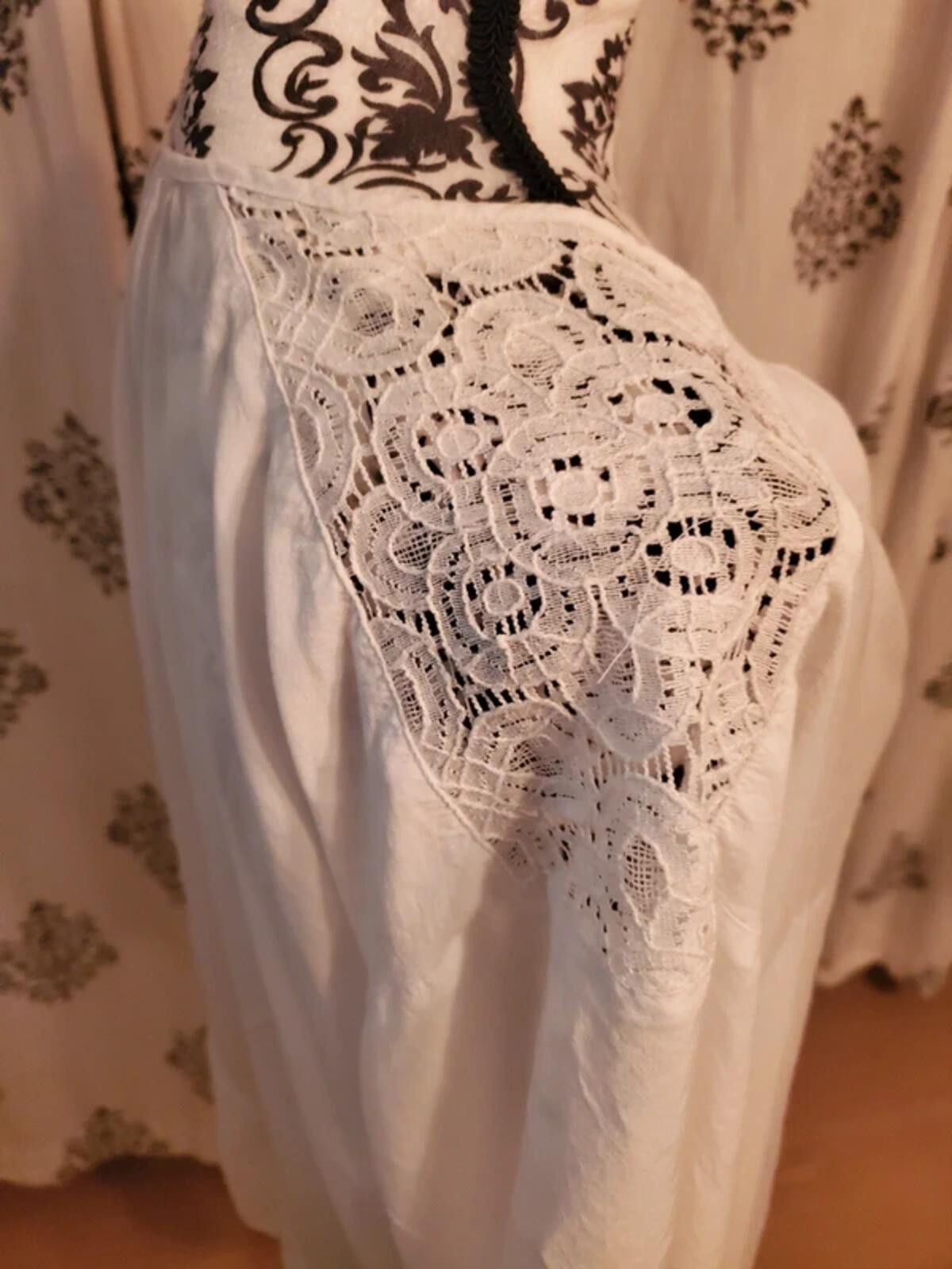 Other Stylus White Lace Top Size M / US 6-8 / IT 42-44 - 4 Thumbnail