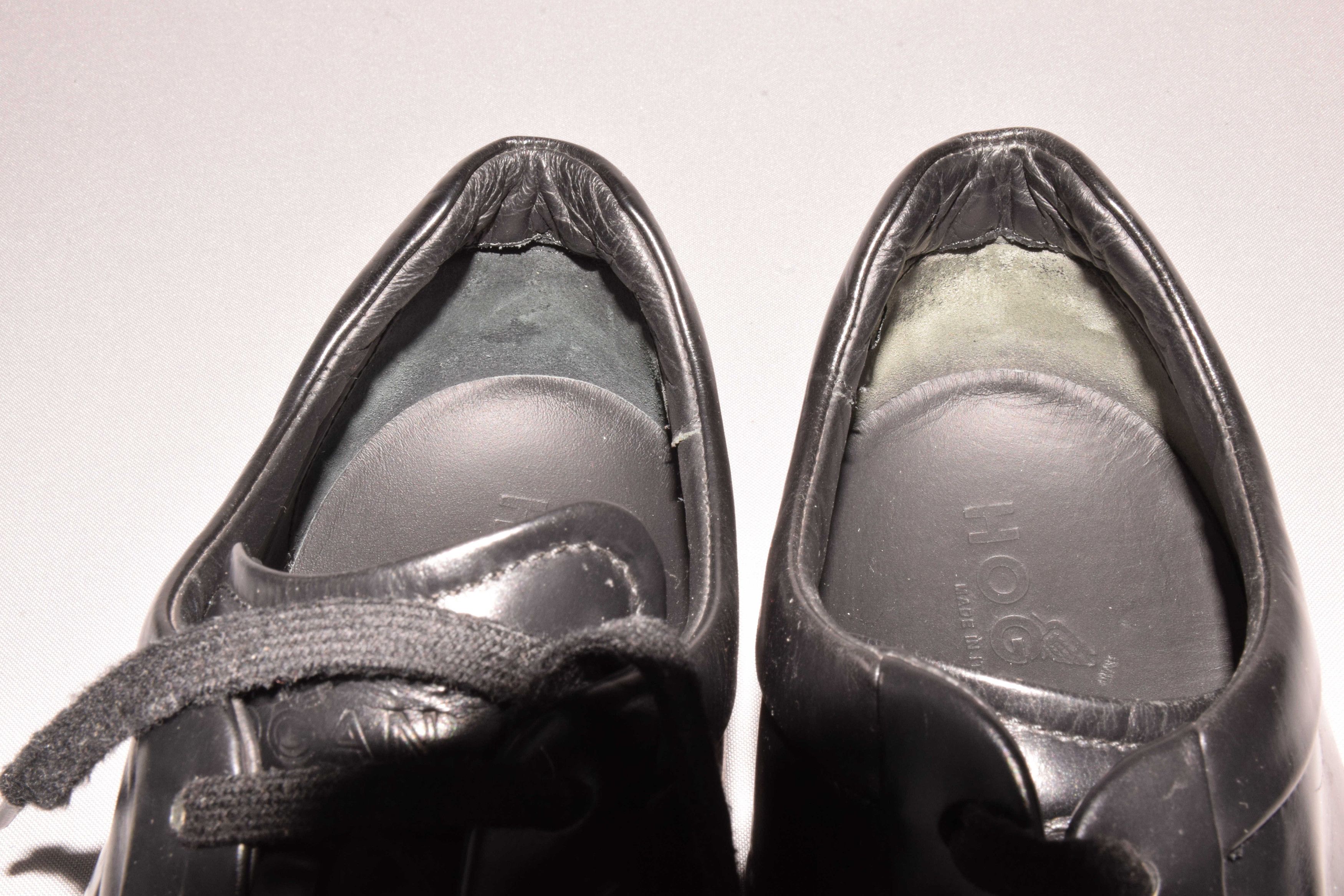 Hogan Rare HOGAN Leather Sneakers Black US 10.5 UK 9 EU 43 Size US 10.5 / EU 43-44 - 9 Thumbnail
