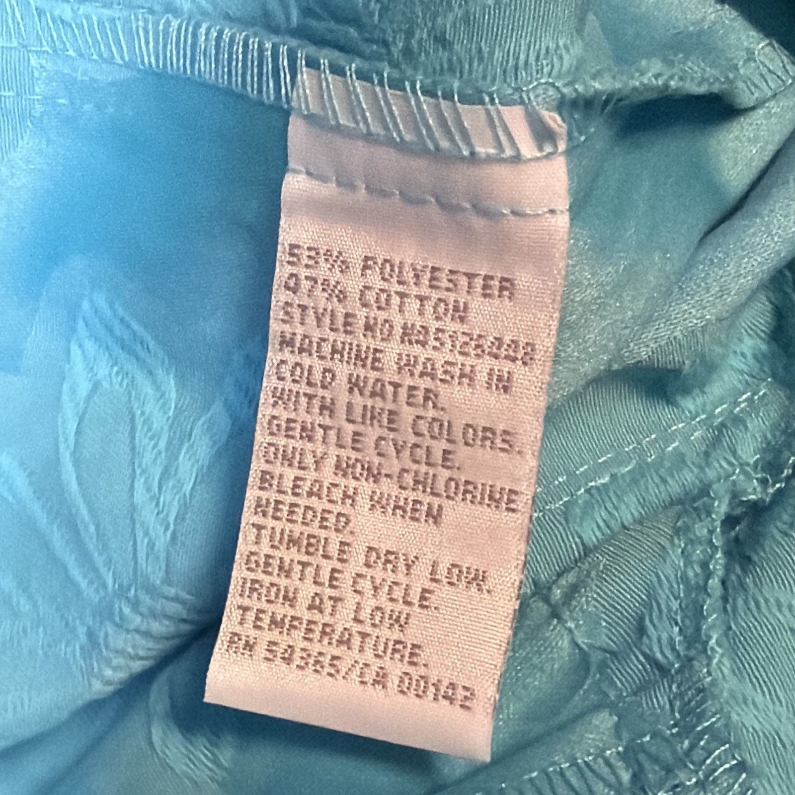 Other TANJAY Women's 14 Jean JACKET Pockets TURQUOISE NWT Size XL / US 12-14 / IT 48-50 - 9 Thumbnail