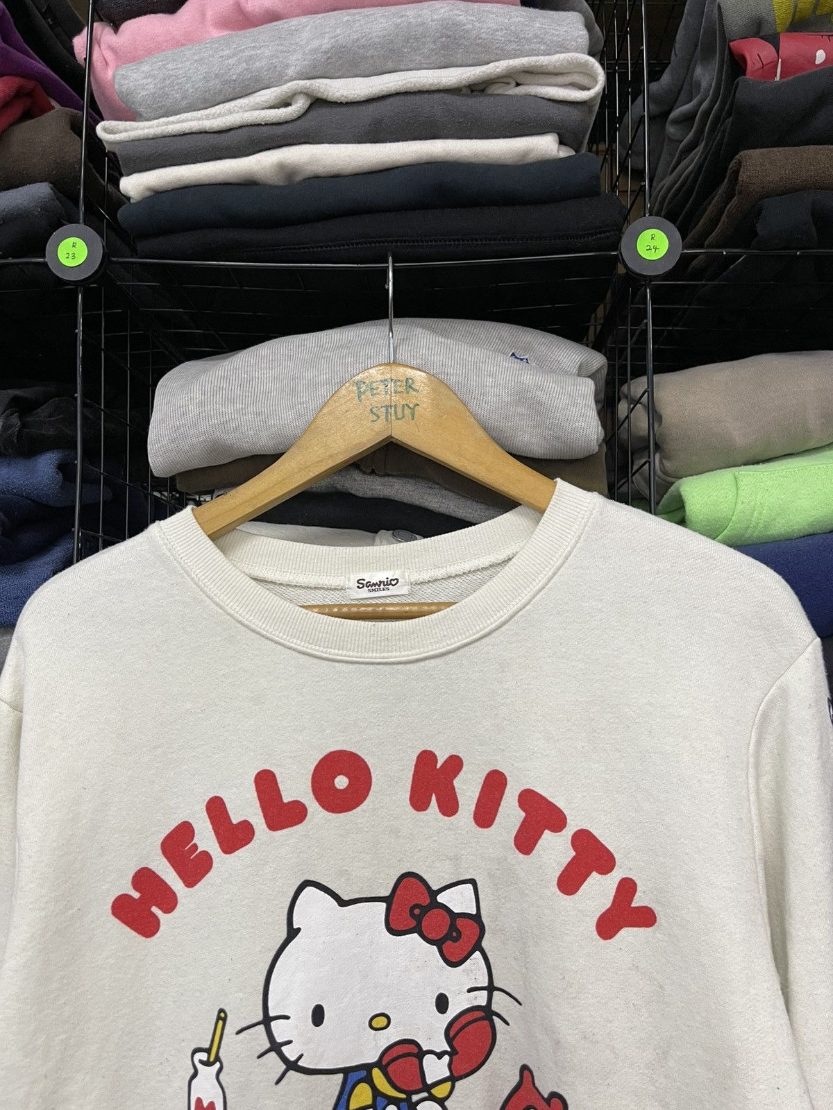 Cartoon Network × Vintage Vintage Hello Kitty Sweatshirt Size US S / EU 44-46 / 1 - 6 Thumbnail